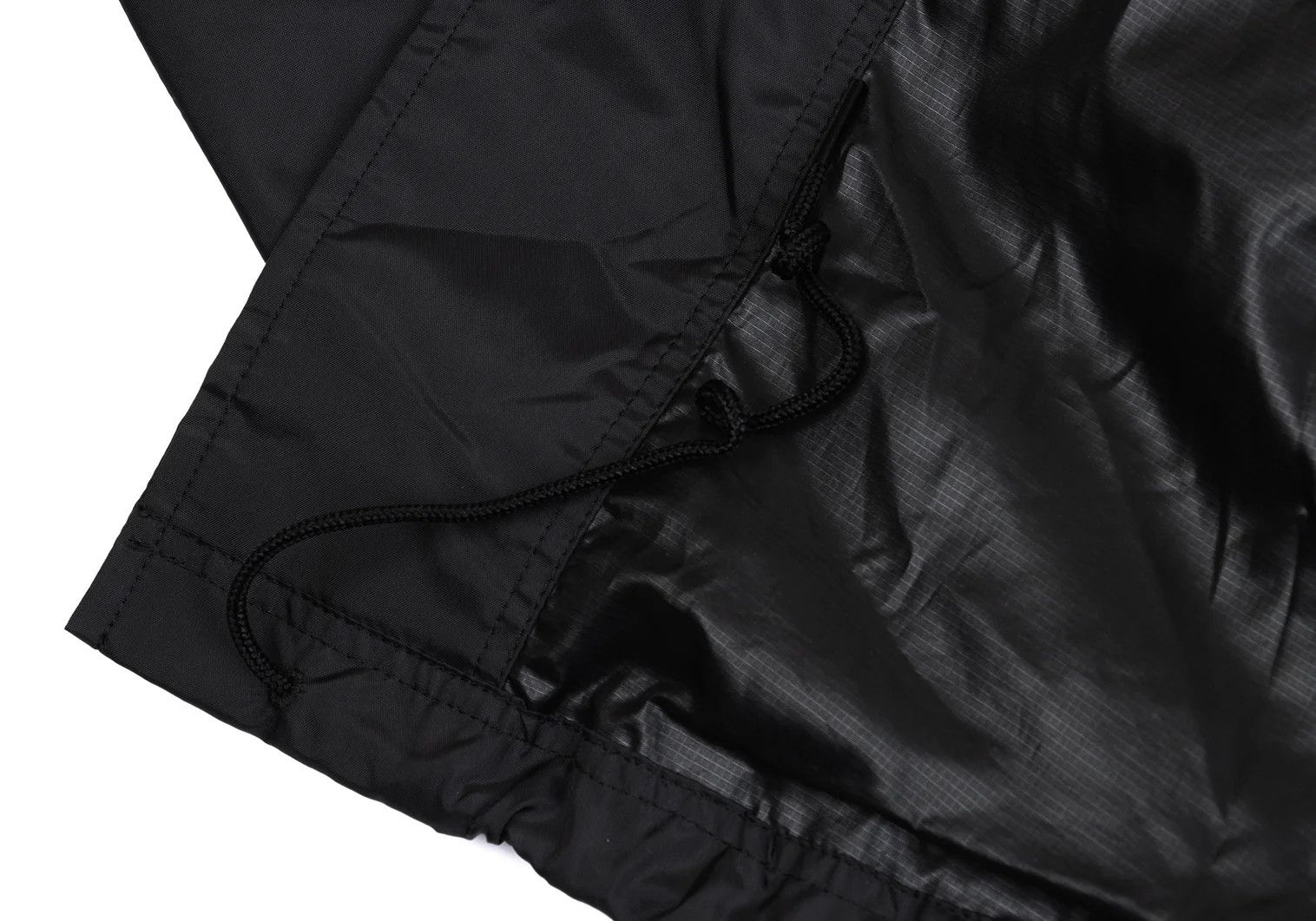 Ganryu Nylon Cape Coach Jacket in Black, Size S Size US S / EU 44-46 / 1 - 15 Thumbnail