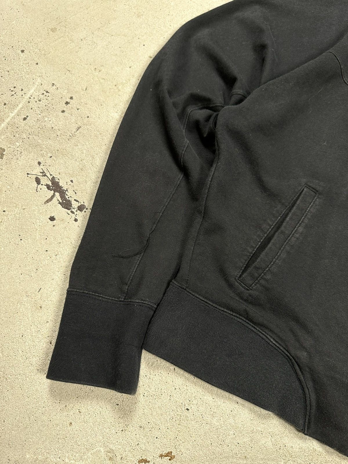 Nike × Vintage Vintage y2k Nike Black Leopard Skin Hoodie Swoosh Zip Size US S / EU 44-46 / 1 - 3 Thumbnail