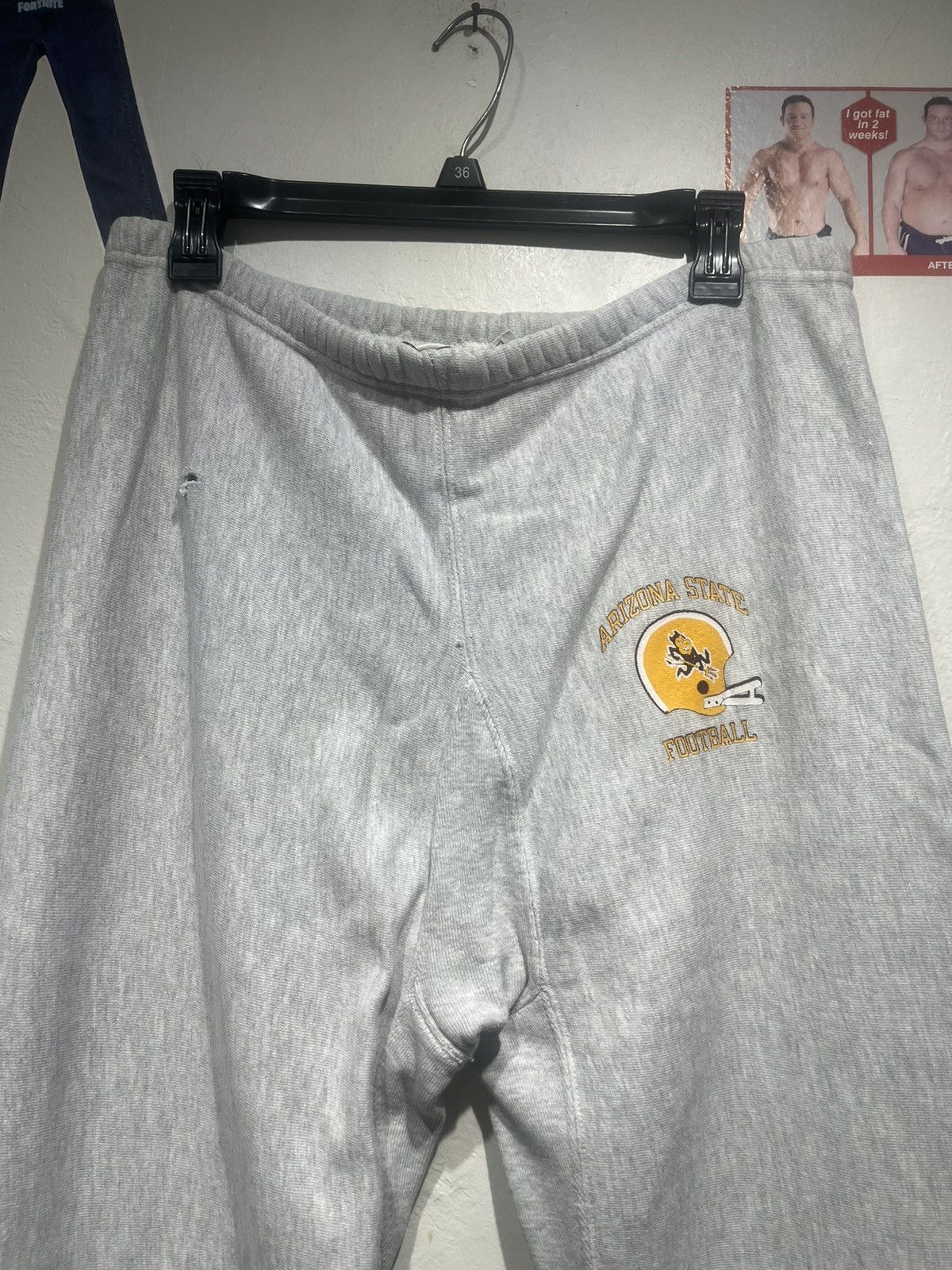 Champion × Vintage Vintage 80s Champion warmup Arizona State Football pants Size US 32 / EU 48 - 4 Thumbnail