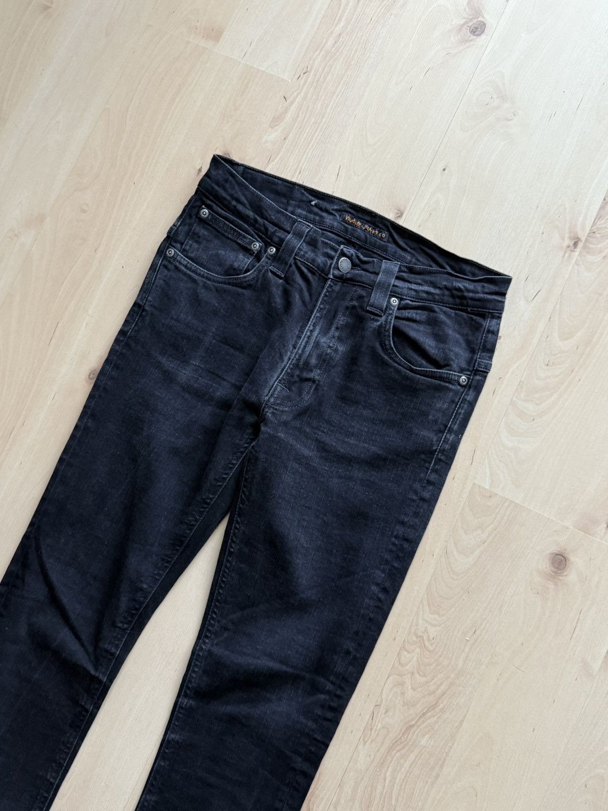 Nudie Jeans Nudie Jeans Taped Ted skinny denim jeans 32/32 Size US 32 / EU 48 - 2 Thumbnail