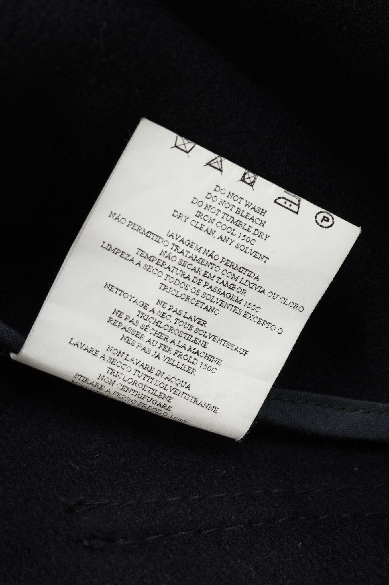 Paul Smith PS Paul Smith AW/11 Navy Wool Toggle Overcoat Size US XL / EU 56 / 4 - 11 Thumbnail
