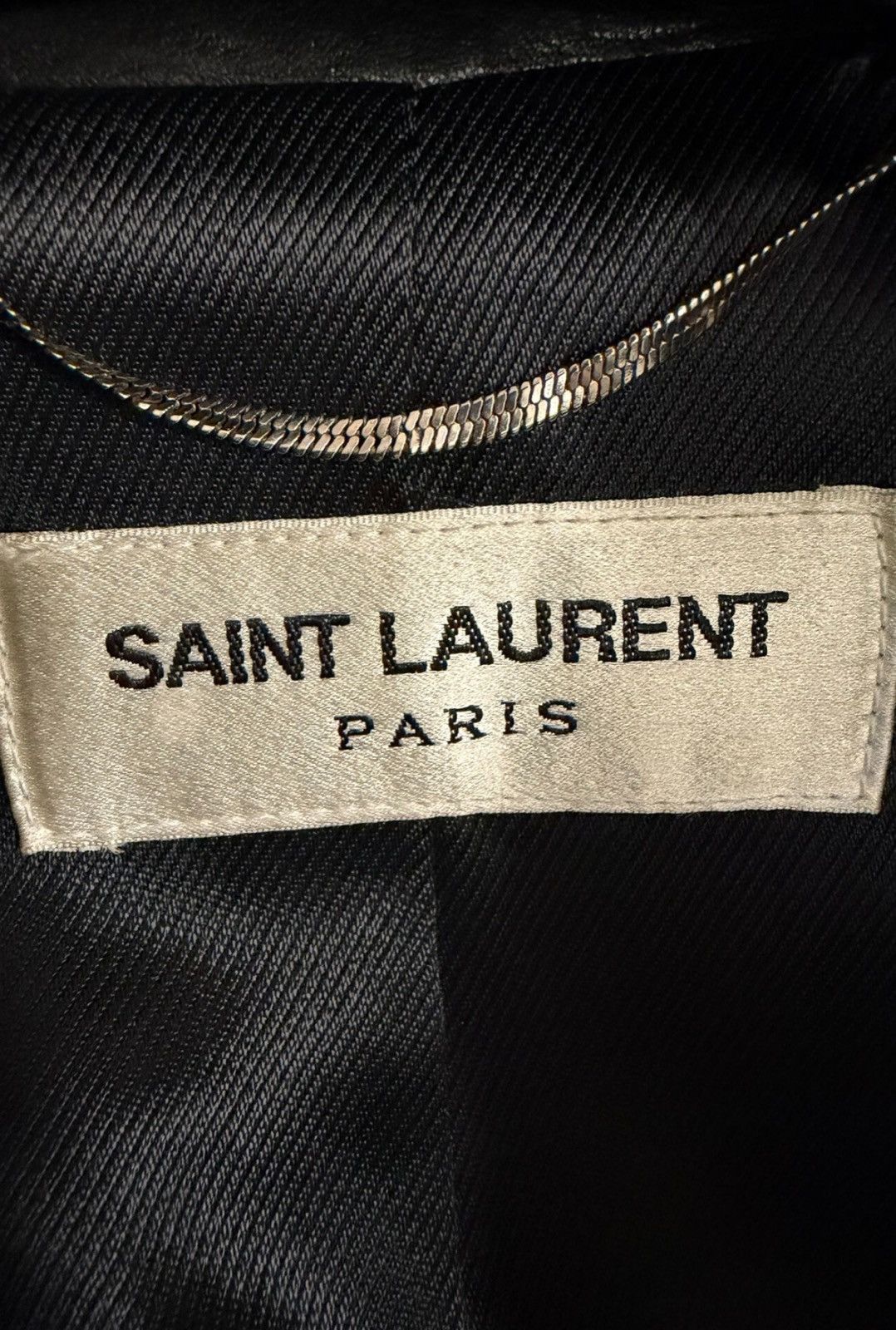 Saint Laurent Paris Saint Laurent Paris 14FW Leopard Print Spliced Jacket Size US M / EU 48-50 / 2 - 3 Thumbnail