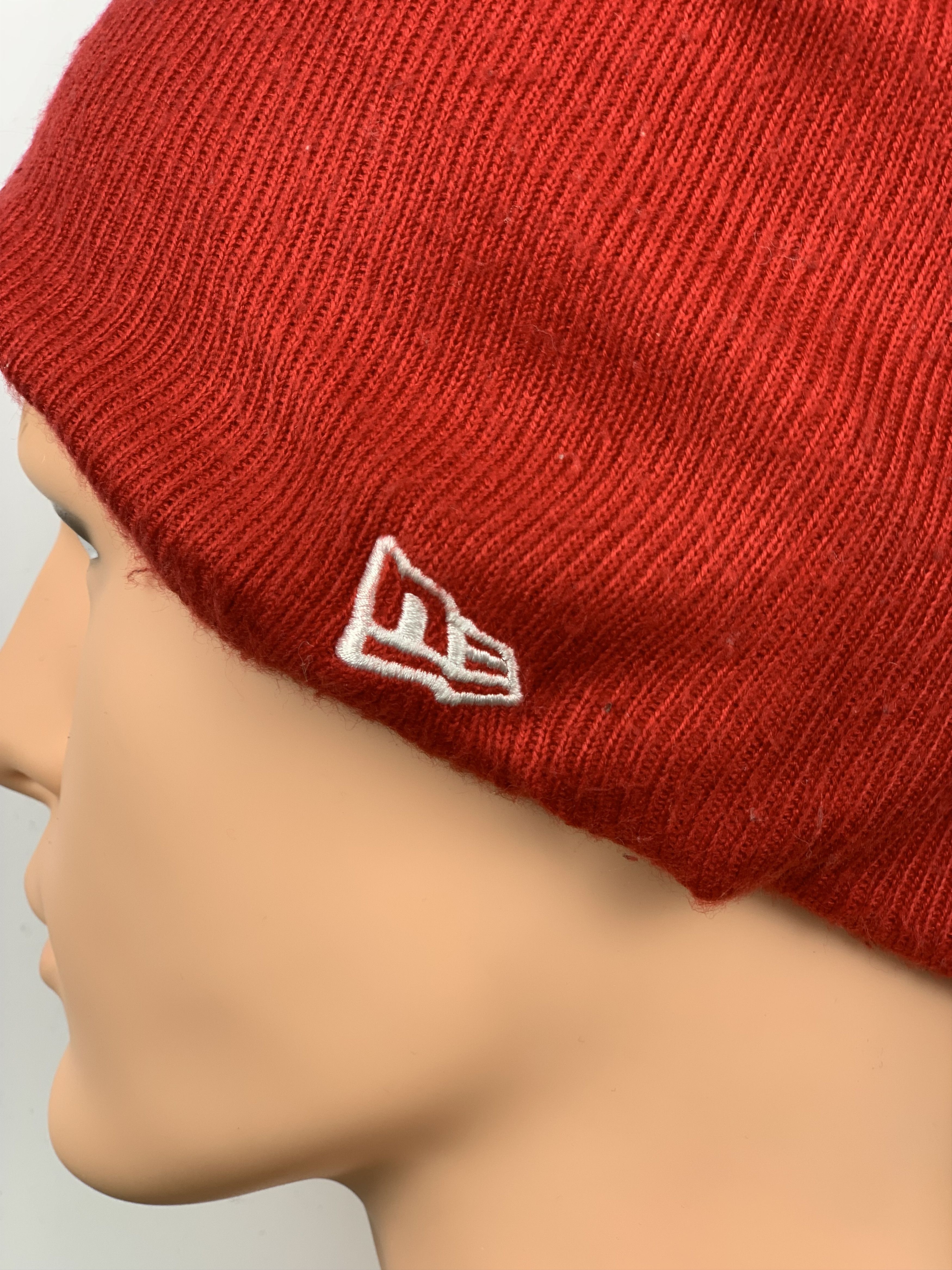 MLB NEW ERA BOSTON RED SOCK MLB KNIT BEANIE HAT BA0027 Size ONE SIZE - 3 Thumbnail