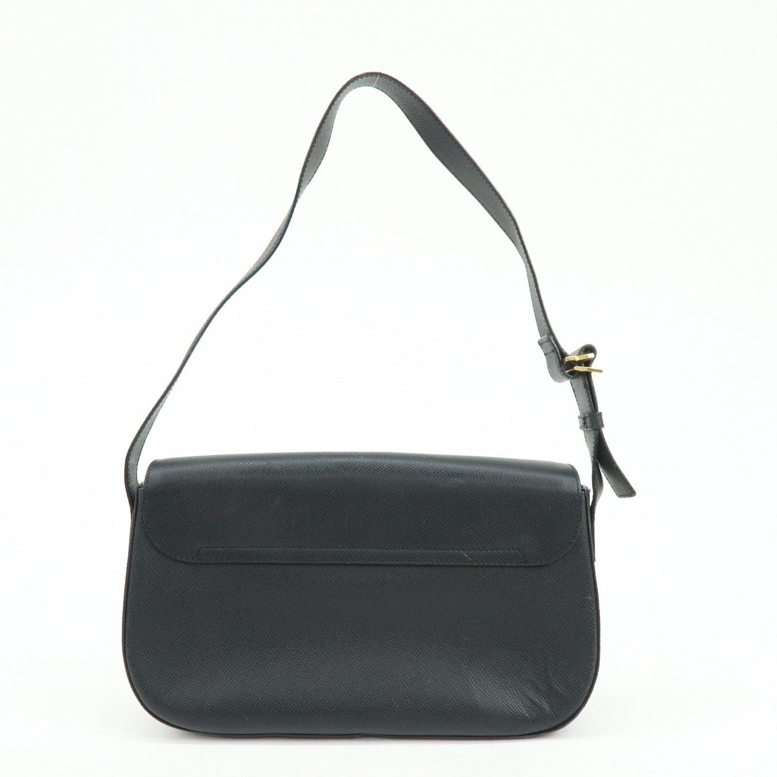 Salvatore Ferragamo Ferragamo Calfskin Shoulder Bag Black Size ONE SIZE - 2 Thumbnail