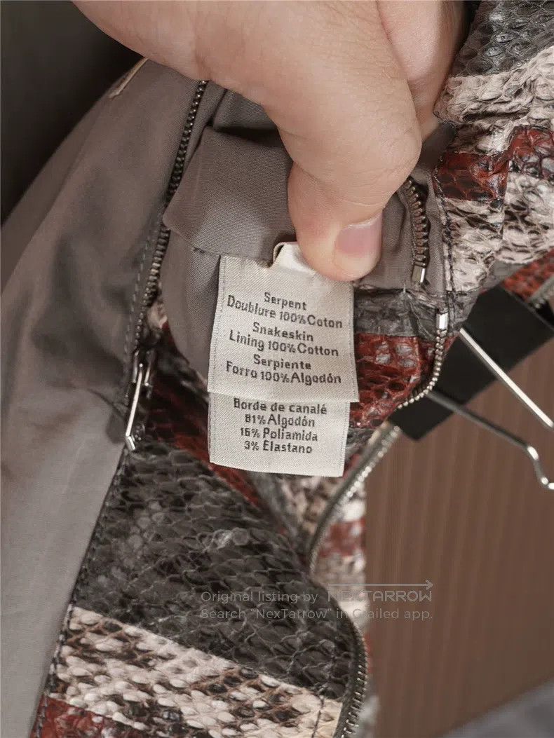 Hermes Hermes Limited Edition mang she Leather Jacket Size US M / EU 48-50 / 2 - 9 Thumbnail