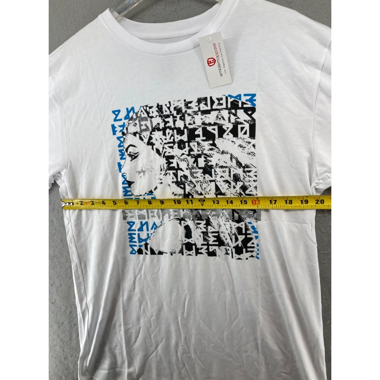 Vintage Nike Shirt Mens 2XL White Graphic Print Run es Size XXL / US 16-18 / IT 52-54 - 3 Thumbnail