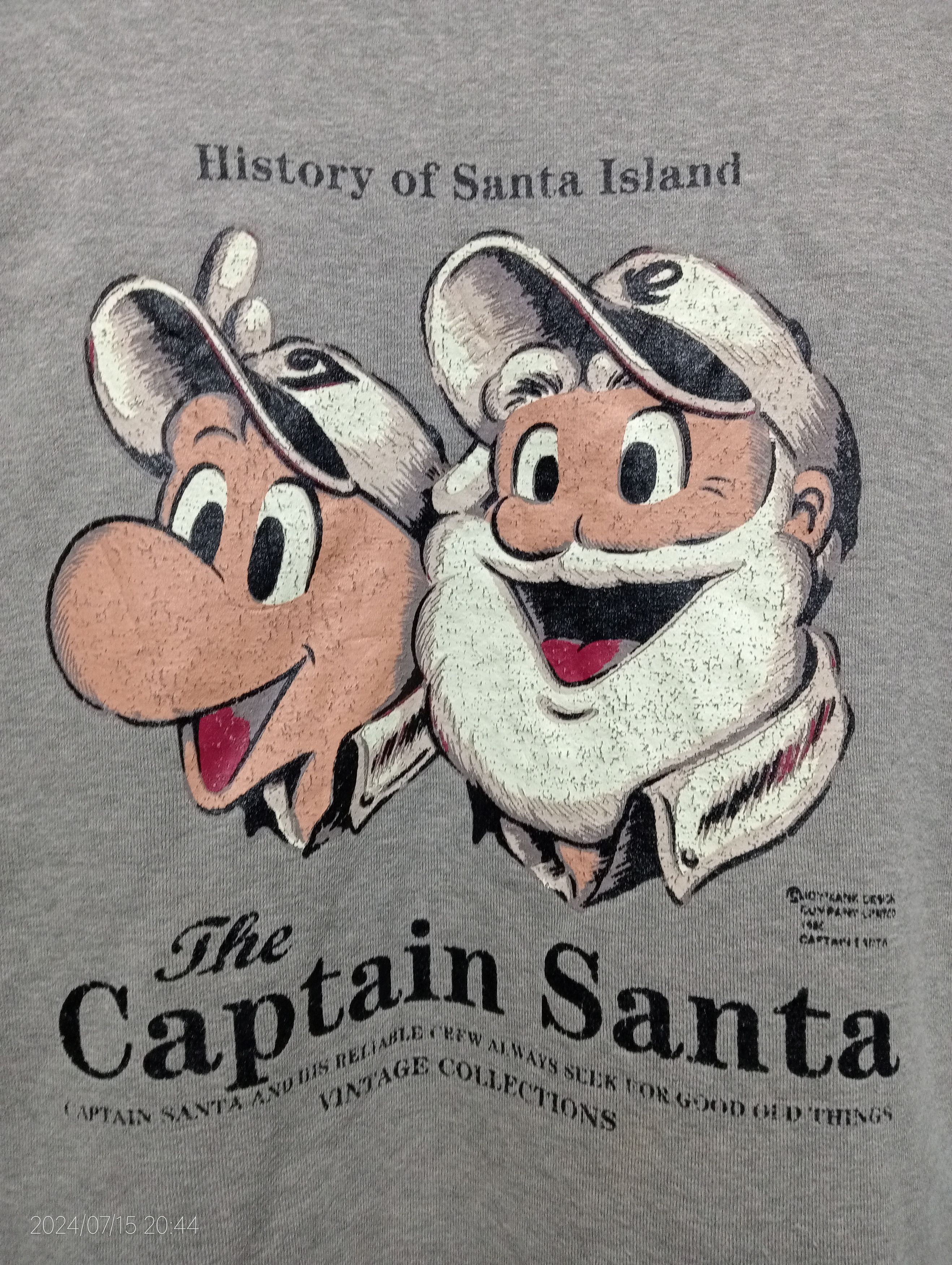 Captain Santors Vintage Collection Captain Santa Crewneck Sweatshirt, Japan Size US L / EU 52-54 / 3 - 2 Thumbnail