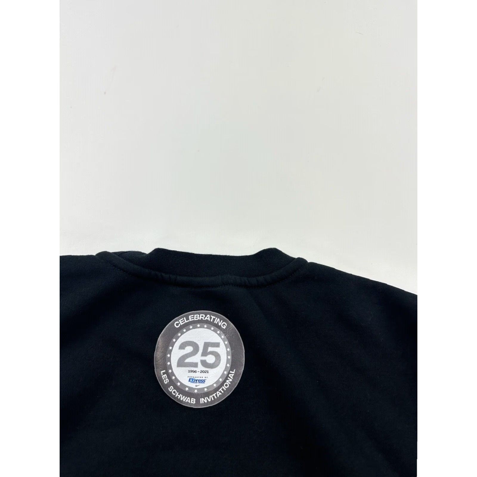 Nike Nike Sweatshirt Mens Medium Black Crew Neck Pullover Les Schwab Invitational Mens Size US M / EU 48-50 / 2 - 7 Thumbnail