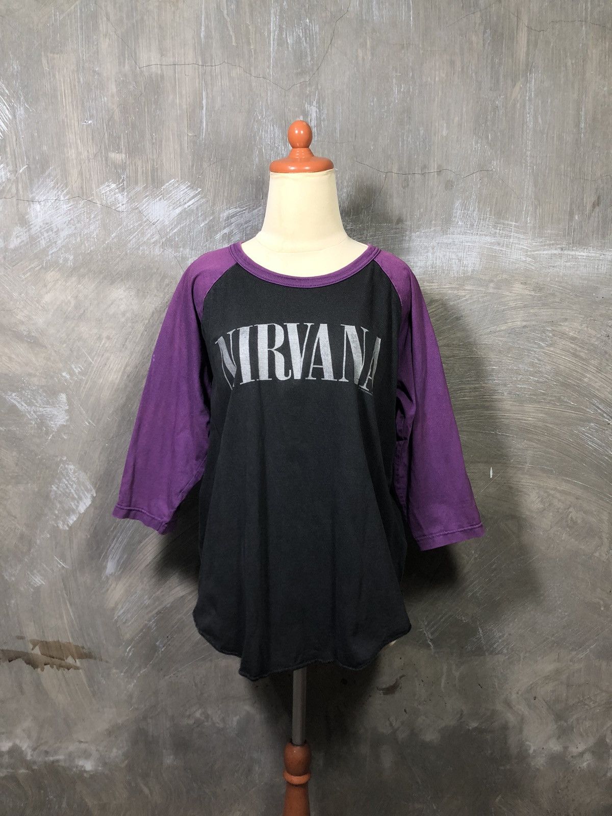 Band Tees Vintage Nirvana Longsleeve Built Up T-shirt Size S / US 4 / IT 40 - 2 Thumbnail