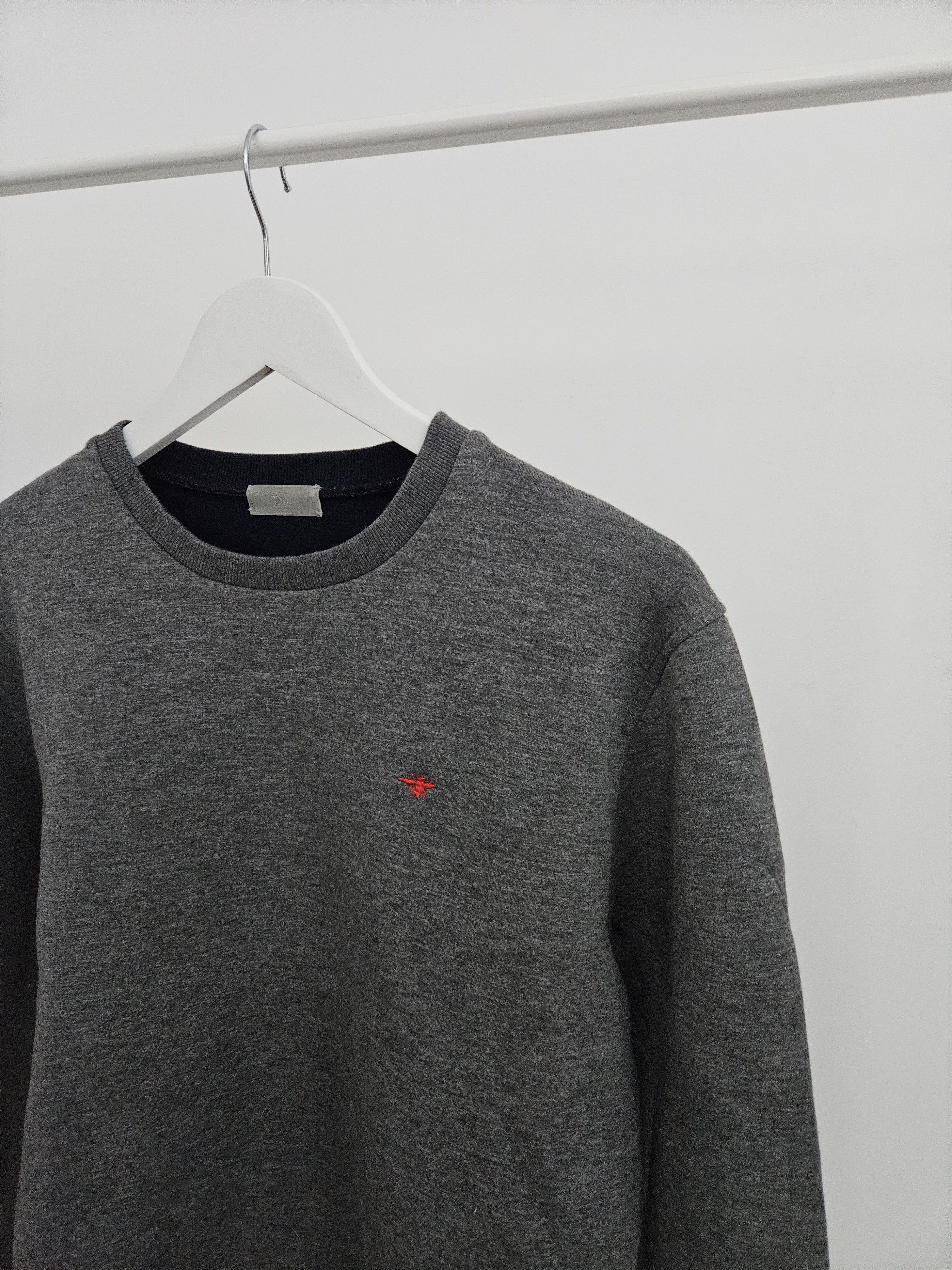 Dior Dior embroidered bee double face crewneck sweatshirt Size US M / EU 48-50 / 2 - 4 Thumbnail