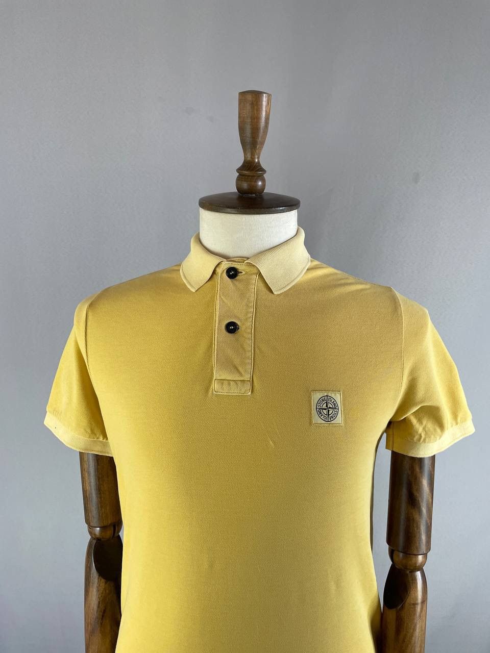 Stone Island Stone Island Polo Program Patch Tee T Shirt Yellow Size US M / EU 48-50 / 2 - 3 Thumbnail