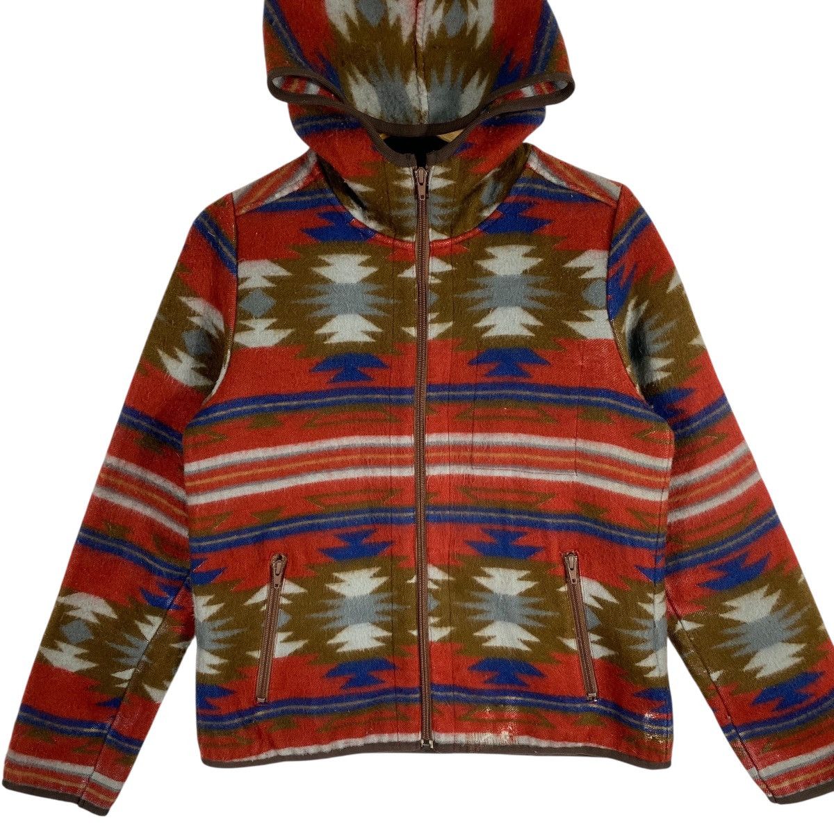 Japanese Brand Vintage Old Betty's Aztec Navajo Design Hoodie Zipper S Size Size US S / EU 44-46 / 1 - 4 Thumbnail