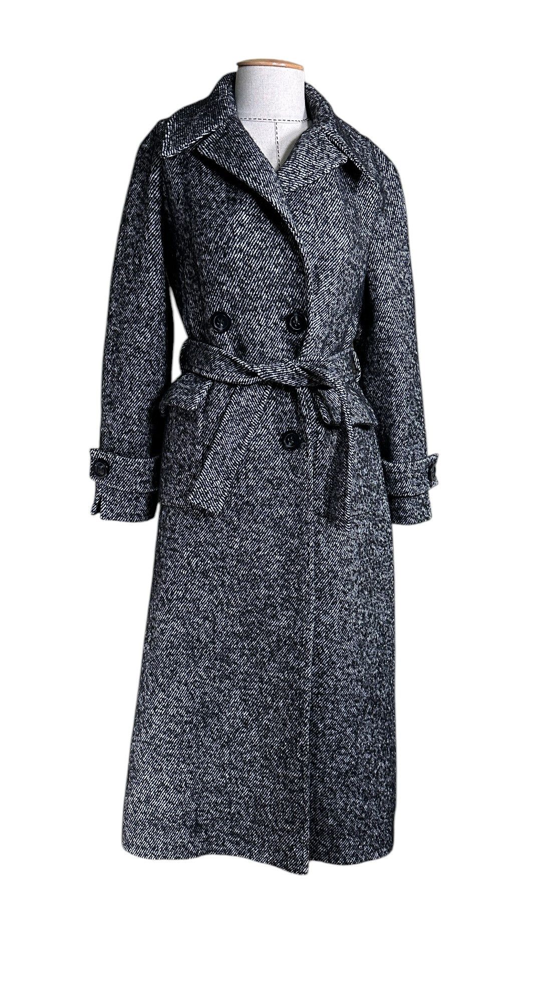 rokh Tweed wool coat Size XS / US 0-2 / IT 36-38 - 3 Thumbnail