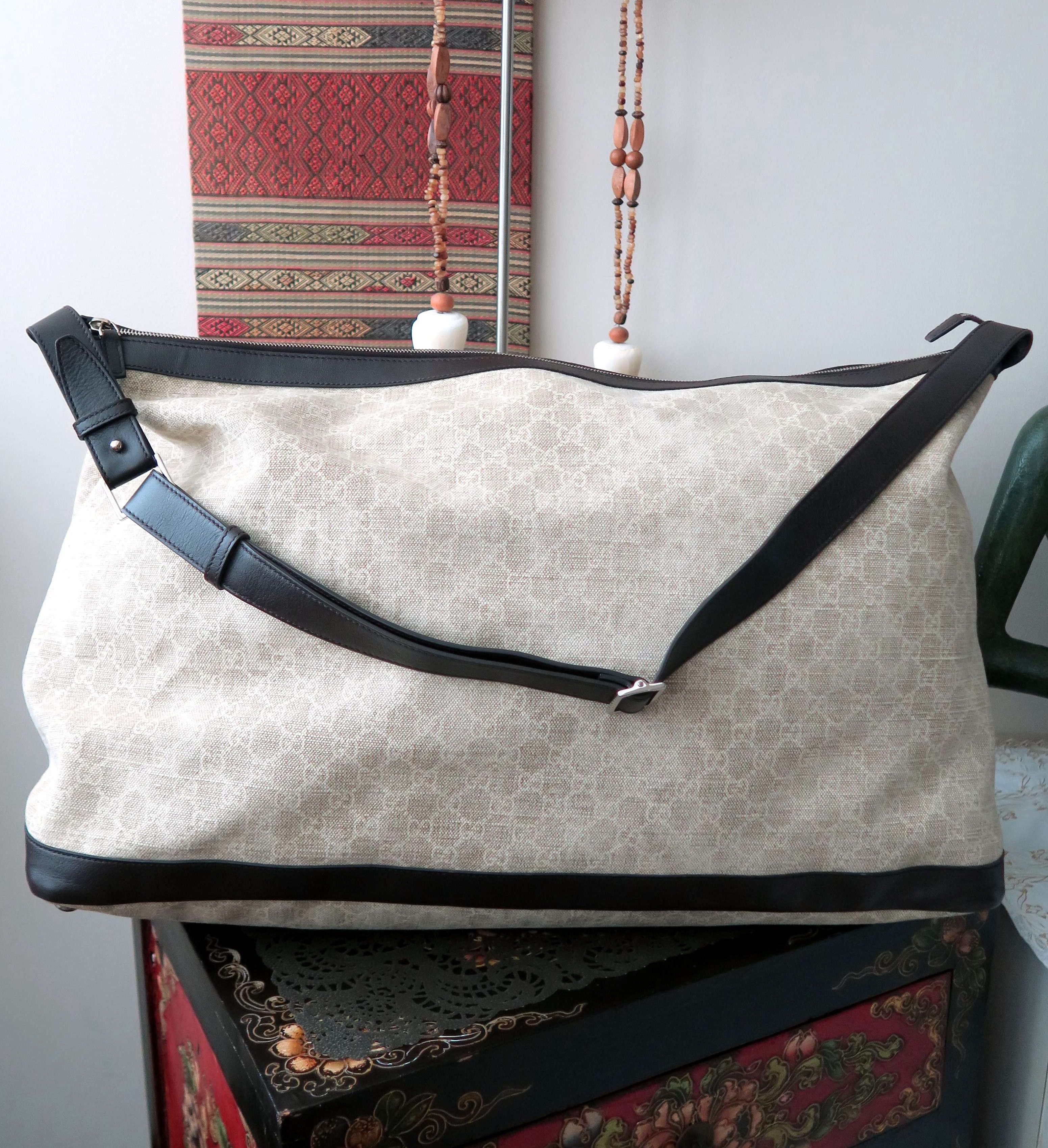 Gucci Gucci XL GG Travel Duffel Carryall Bag Size ONE SIZE - 2 Thumbnail
