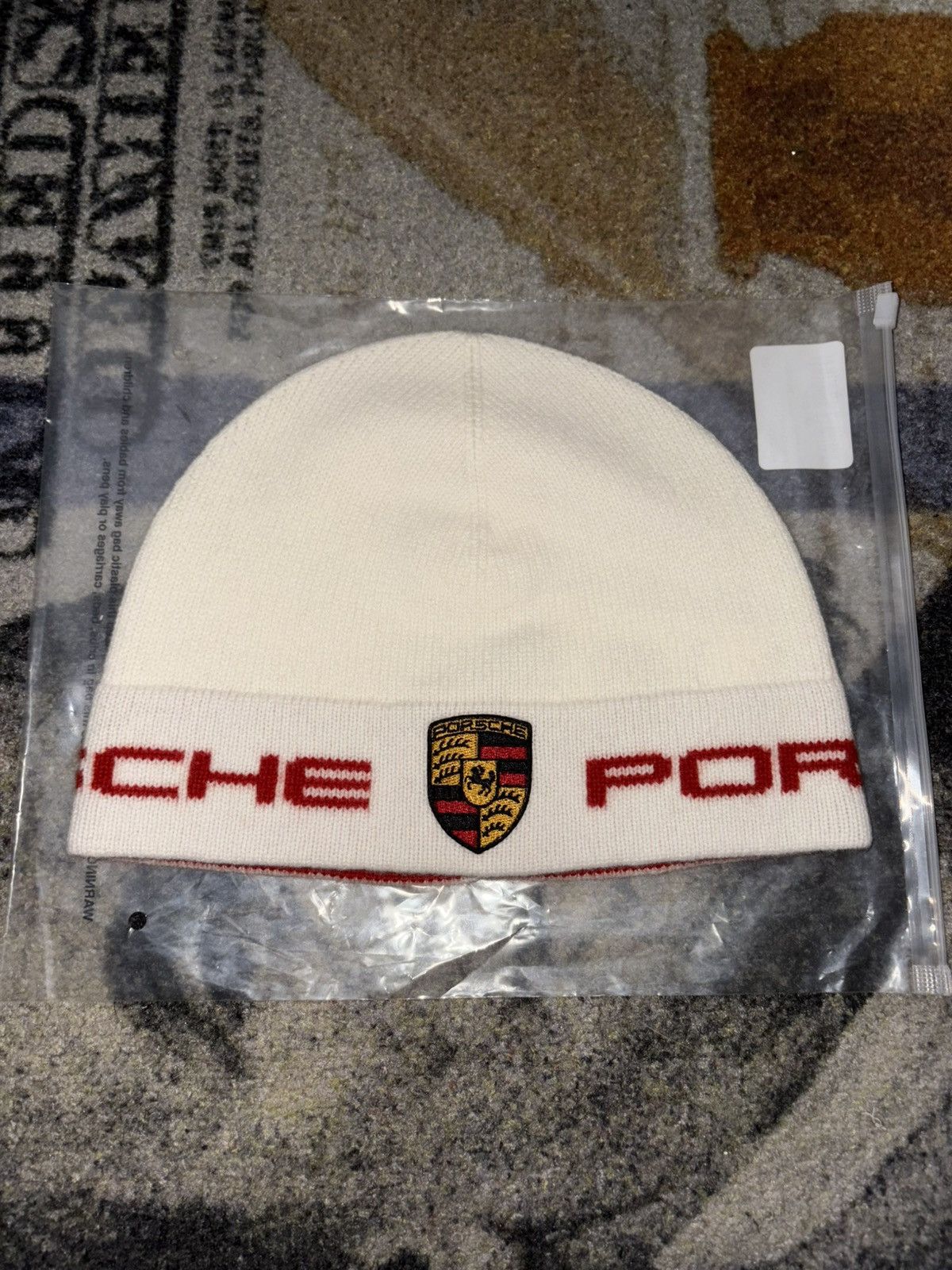 Aime Leon Dore × Porsche Design ALD / Porsche Wool Skullcap Beanie Size ONE SIZE - 1 Thumbnail