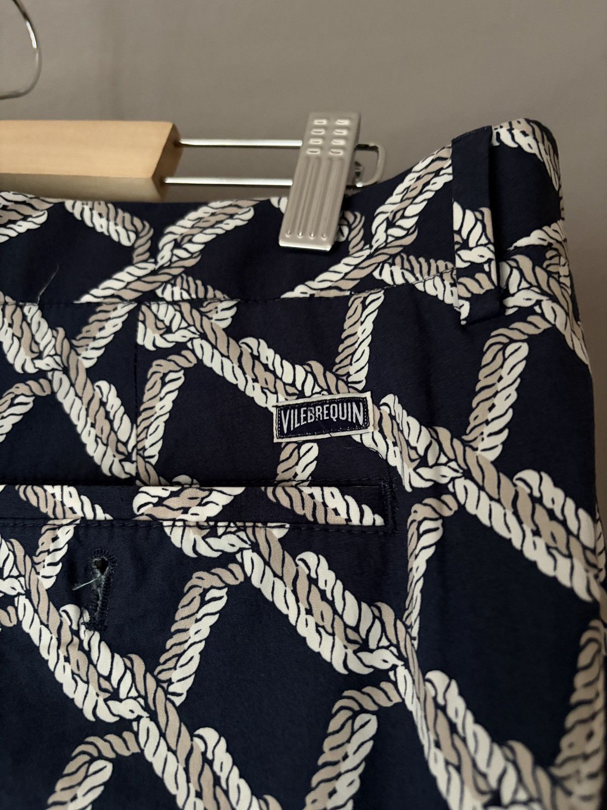 Vilebrequin Vilebrequin Knot Pattern Printed Chino Cotton Shorts Size US 36 / EU 52 - 9 Thumbnail