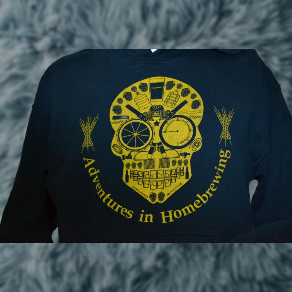 Gildan VINTAGE Adventures In Homebrewing Logo Sweatshirt Hoodie Medium Craft Beer Michigan Size US M / EU 48-50 / 2 - 1 Thumbnail