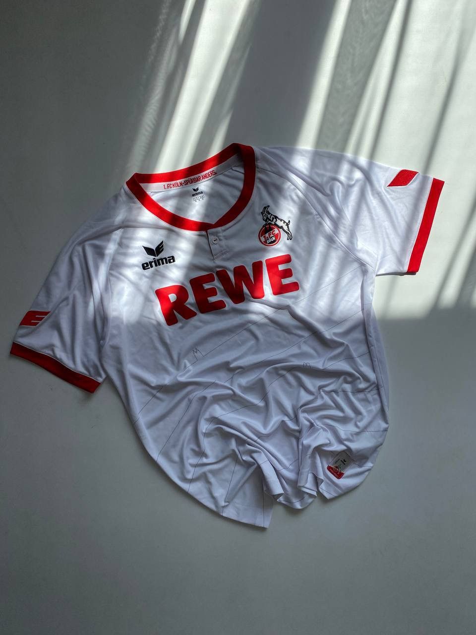 Vintage FC Koln 2016/17 FOOTBALL Kit SHIRT SOCCER JERSEY Erima Size US XL / EU 56 / 4 - 1 Thumbnail