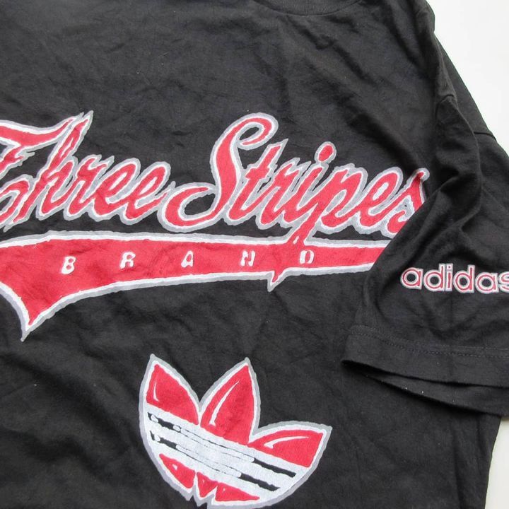 Adidas × Vintage Adidas Classic Mid 90s vintage design with Cotton ribbed Size US M / EU 48-50 / 2 - 2 Thumbnail