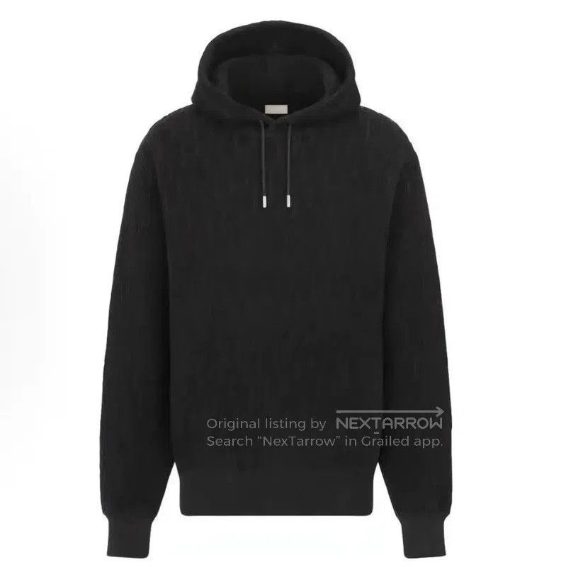 Dior Dior Black Cotton Blend Hoodie Men’s XL . Size US XL / EU 56 / 4 - 6 Thumbnail