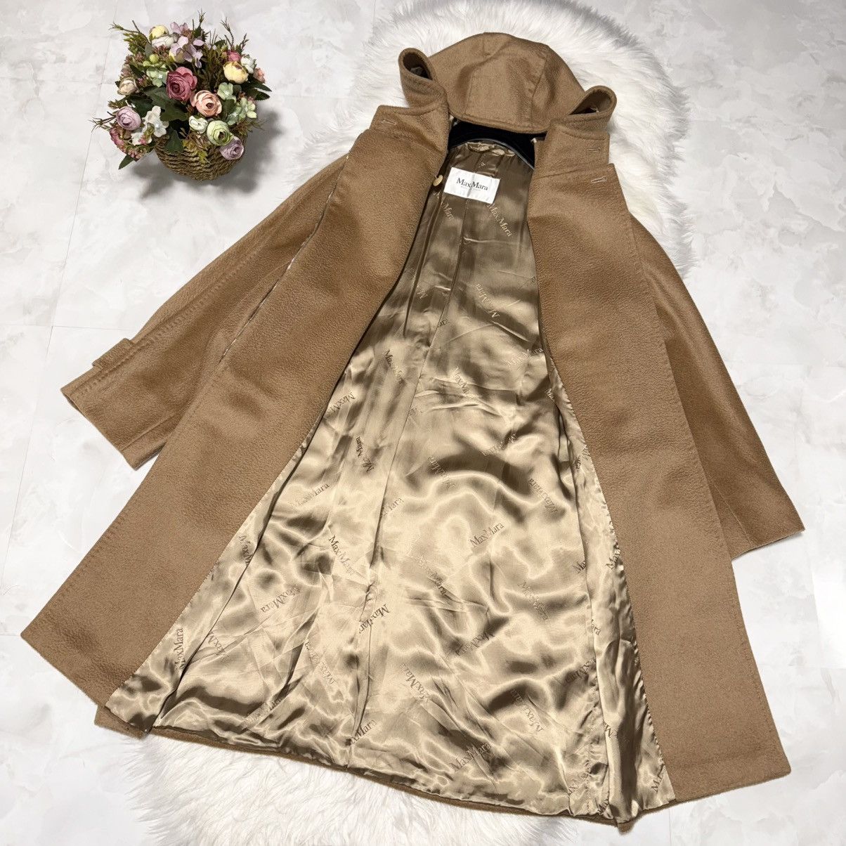 Max Mara Genuine Max Mara astrakhan fur trim hooded leather coat 42 Size M / US 6-8 / IT 42-44 - 12 Thumbnail