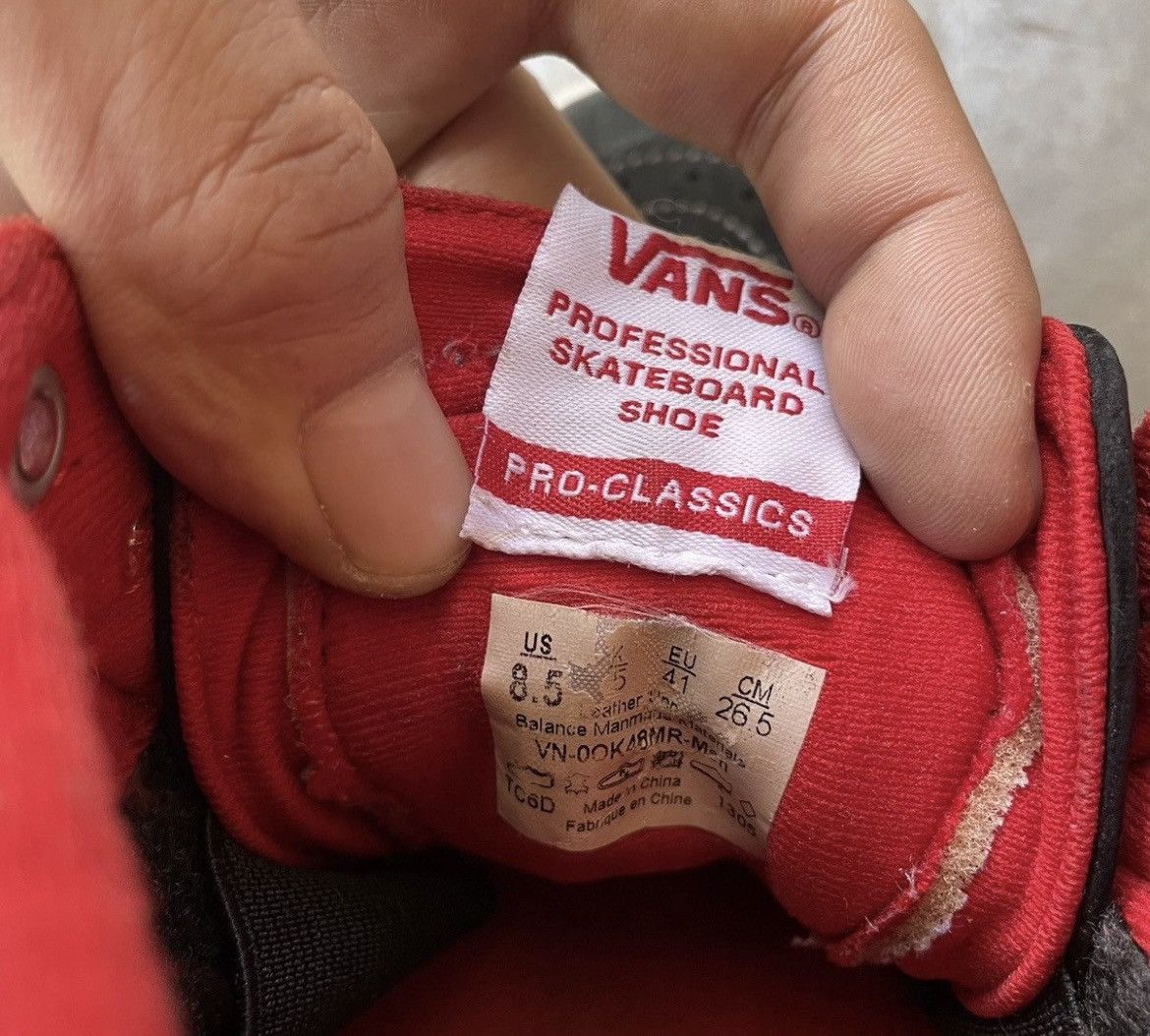 Other Vans Sk8-hi Pro X Christian Hosoi Size US 8.5 / EU 41-42 - 6 Thumbnail