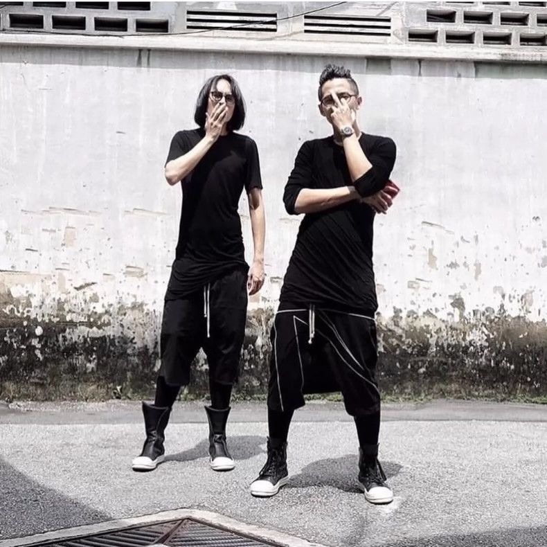 Rick Owens Rick Owens Rick Owens Line Shorts with Graphic Design-2507 Size US 30 / EU 46 - 6 Thumbnail