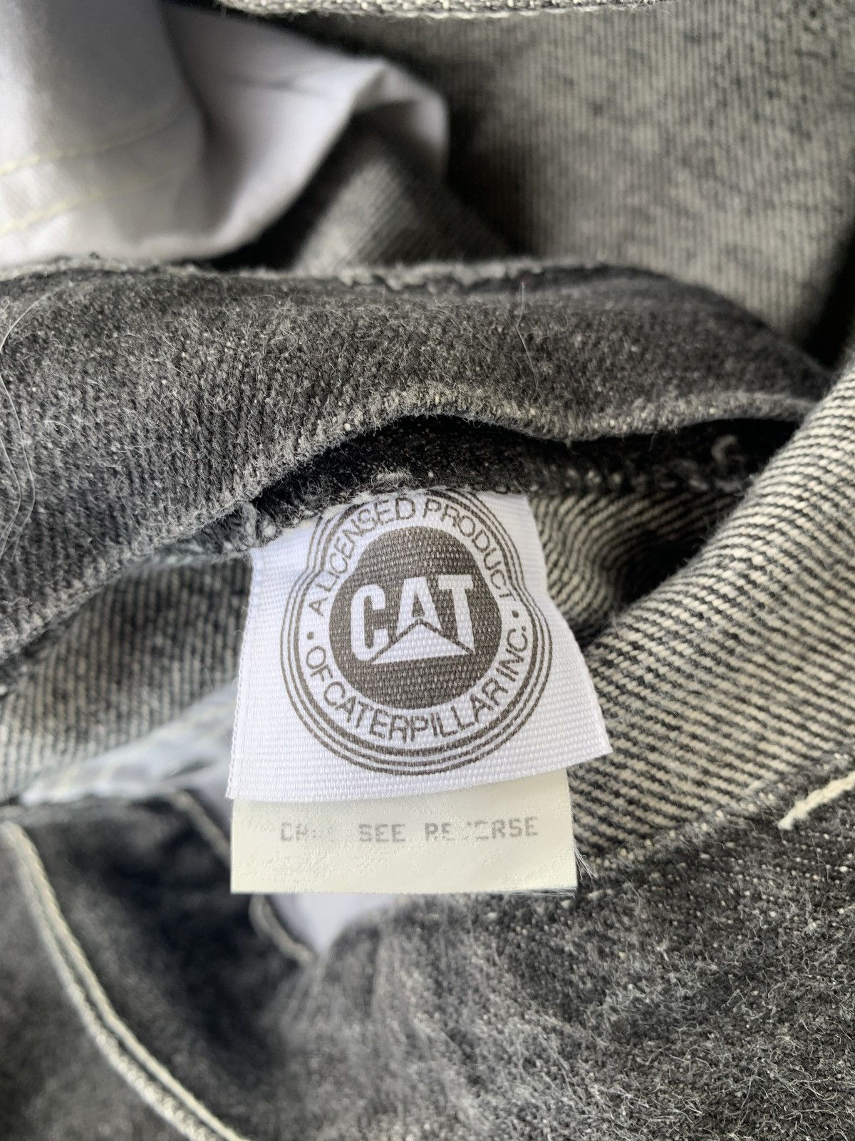 Caterpillar Vintage Caterpillar talon zipper carpenter black denim pants Size US 31 - 6 Thumbnail