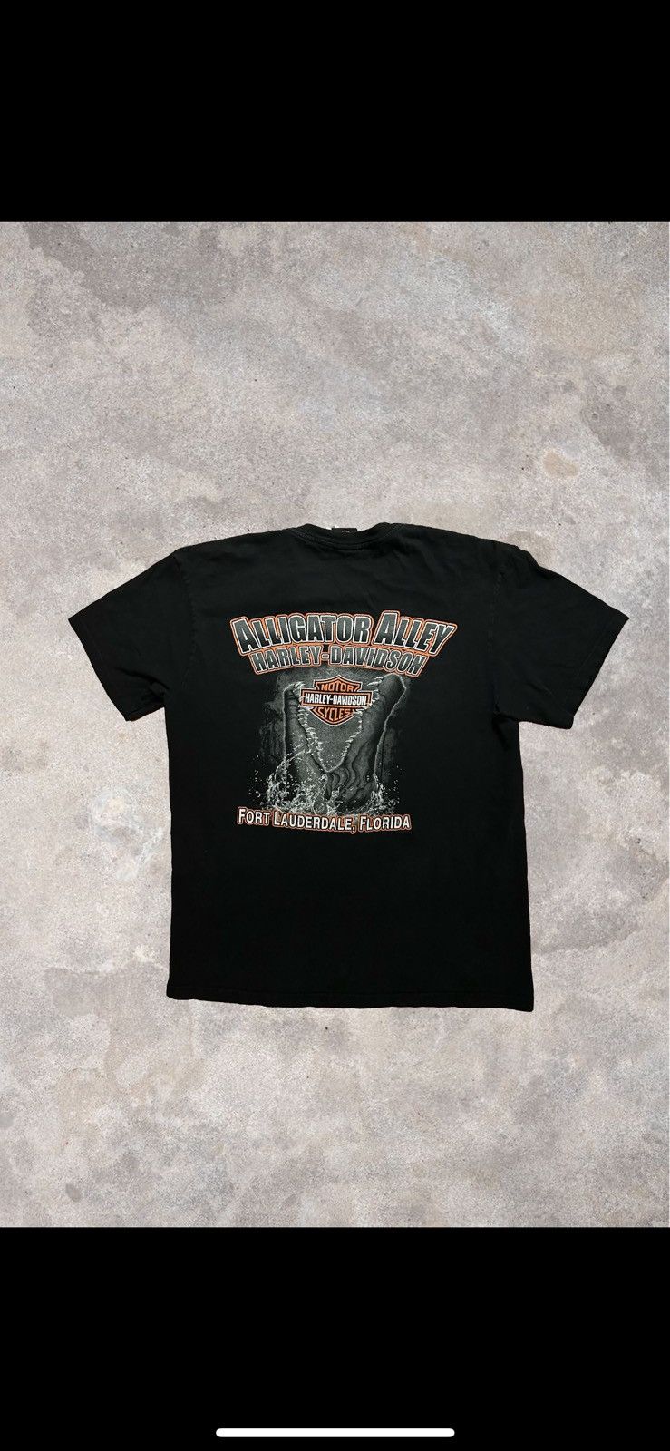 Harley Davidson × Vintage Harley Davidson Fort Lauderdale Tee Size US L / EU 52-54 / 3 - 3 Thumbnail
