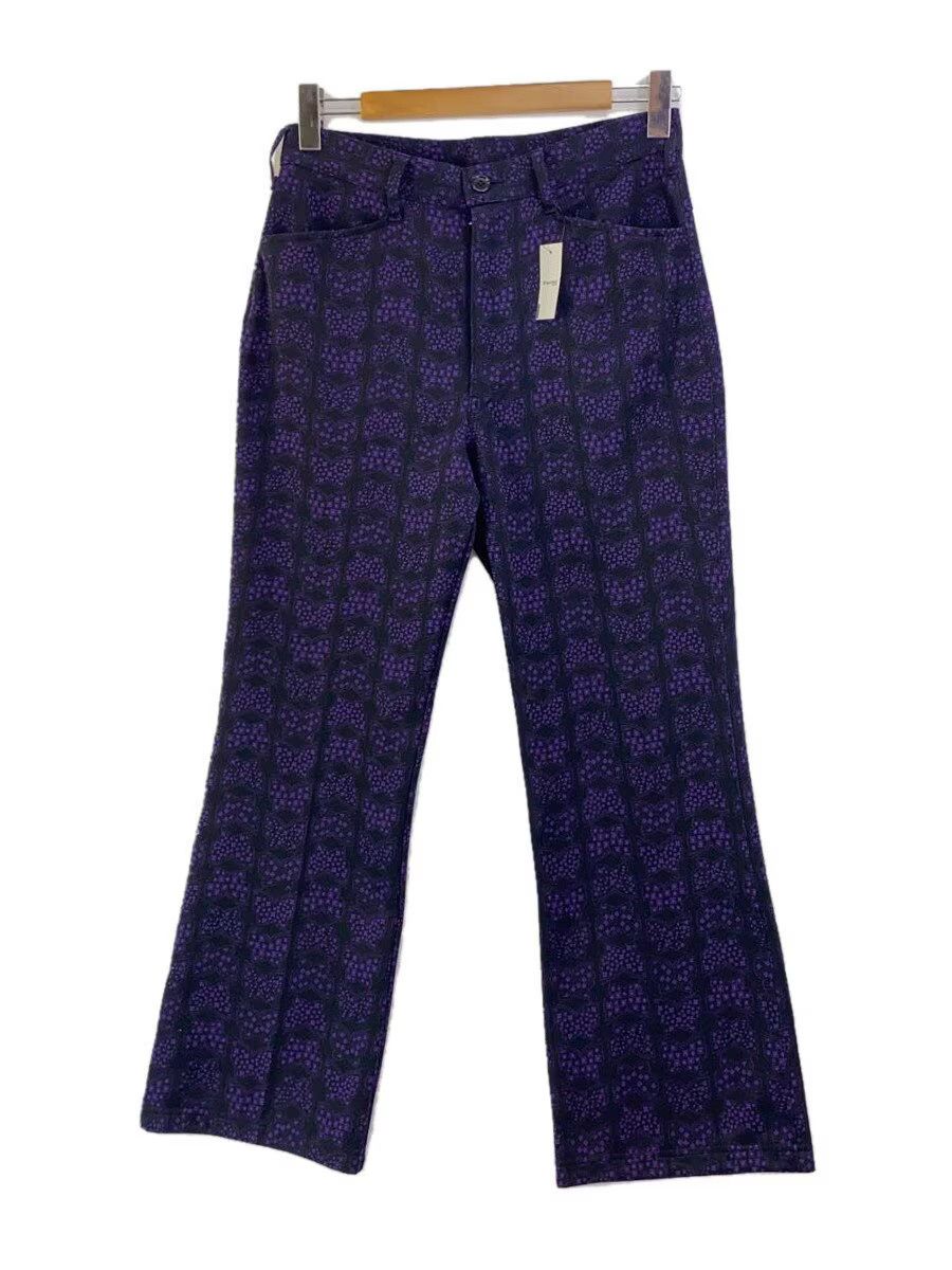 Needles Needles Polyester Track Pants Purple Size US 30 / EU 46 - 1 Thumbnail