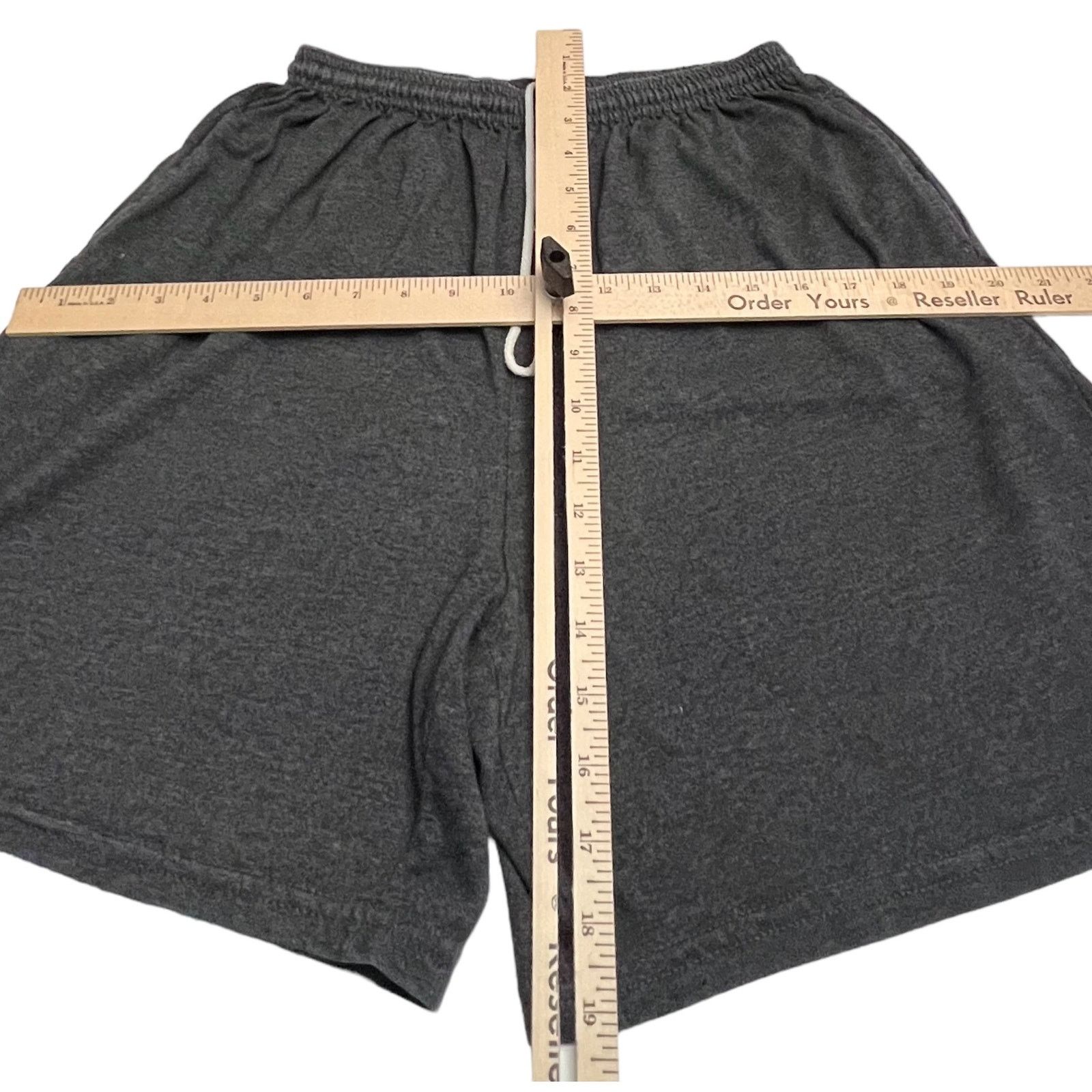 Jerzees Jerzees Brand Gym Shorts Gray Size US 26 / EU 42 - 5 Thumbnail