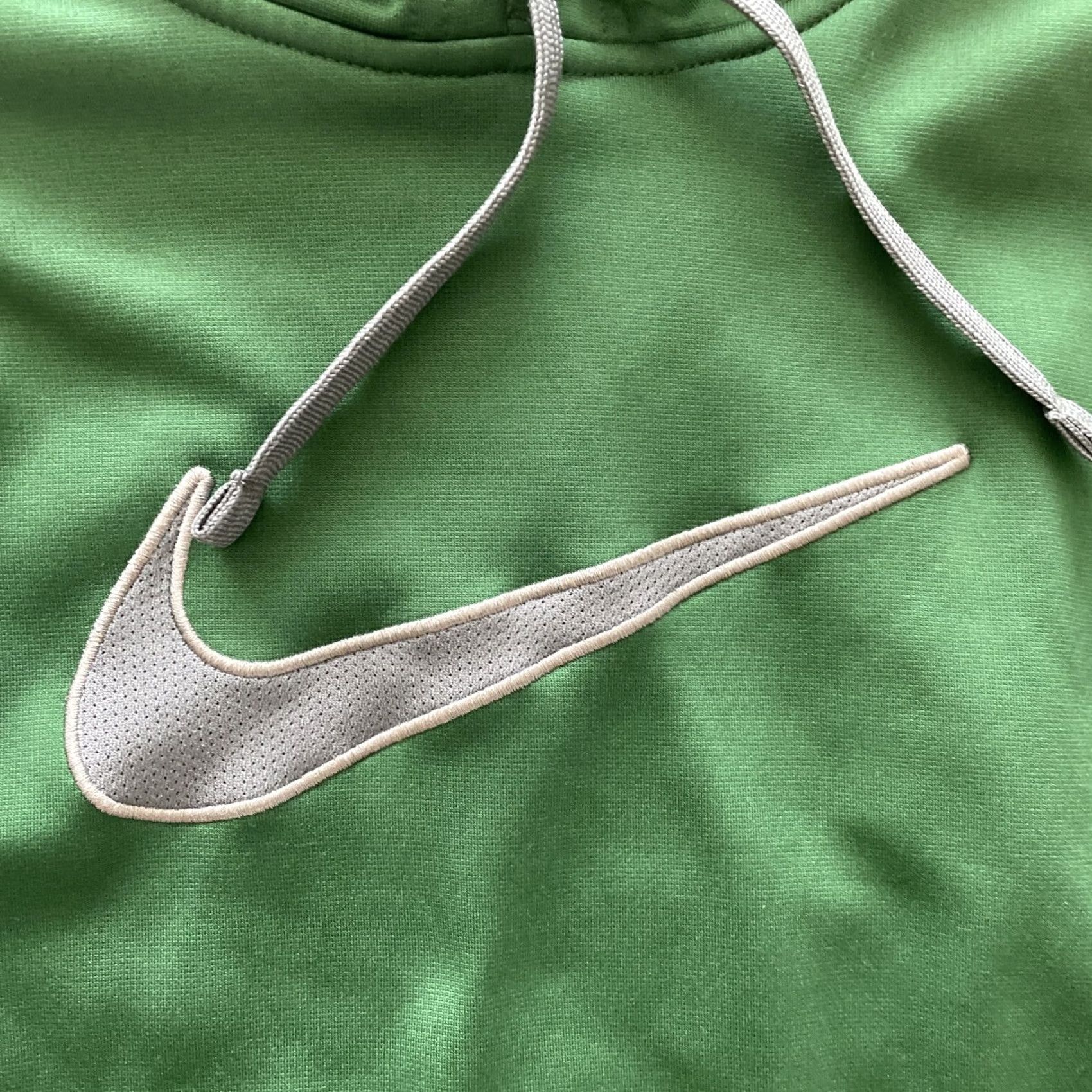 Nike VINTAGE Nike Pullover Hoodie Mens M Green Logo 90s College Retro Swoosh Crew Neck Hoodie Size US M / EU 48-50 / 2 - 3 Thumbnail