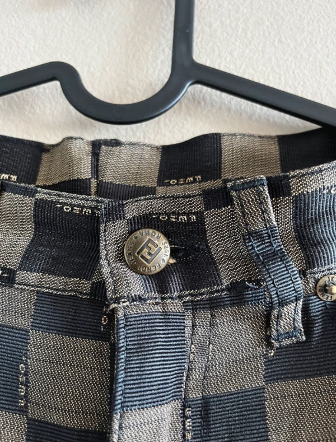 Fendi Vintage Fendi Zucca Monogram Jeans Pants Size US 31 - 4 Thumbnail