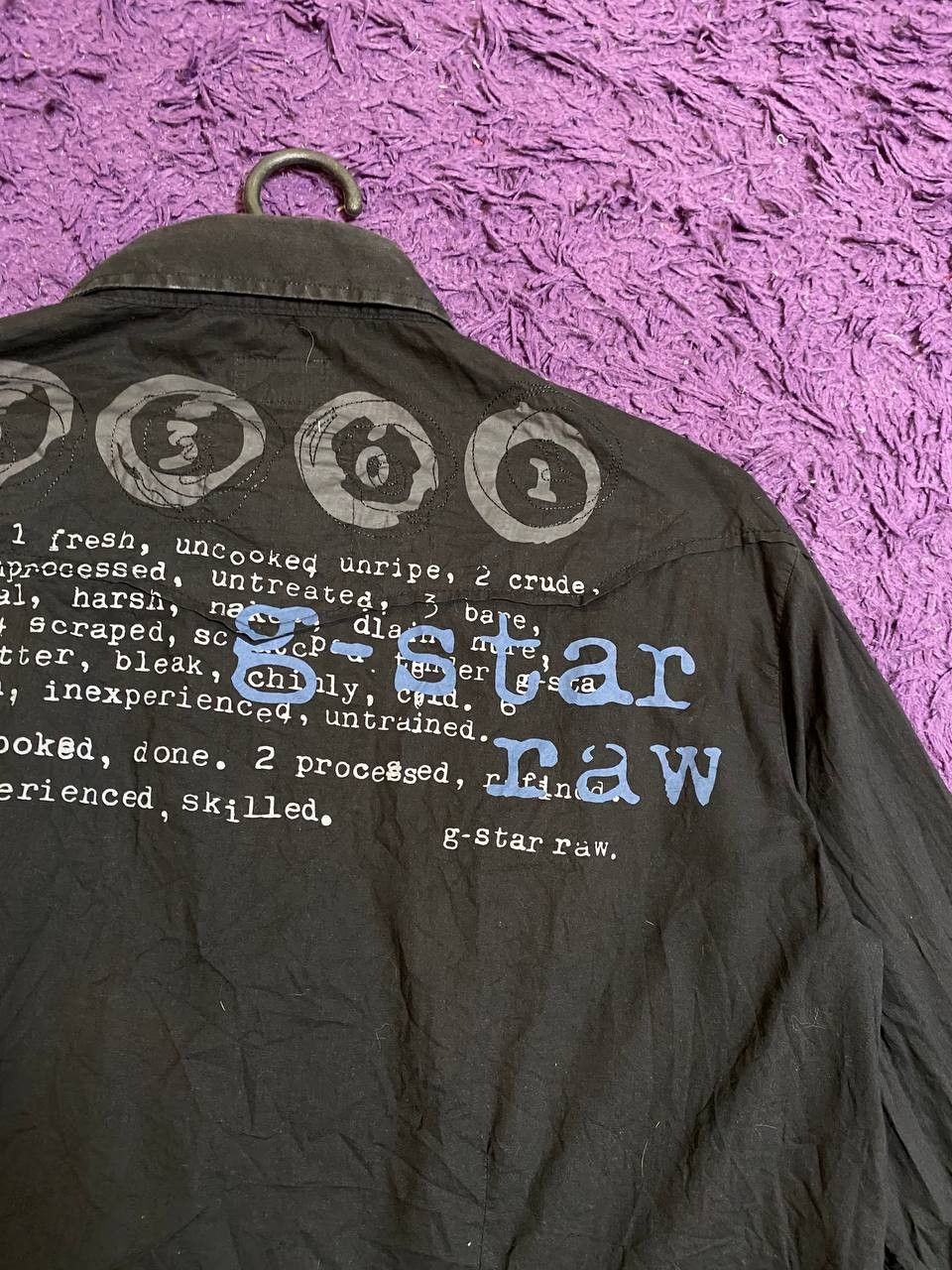 G-Star Print G-Star Raw Shirt Y2K Streetwear Avant-Garde Size US S / EU 44-46 / 1 - 20 Thumbnail