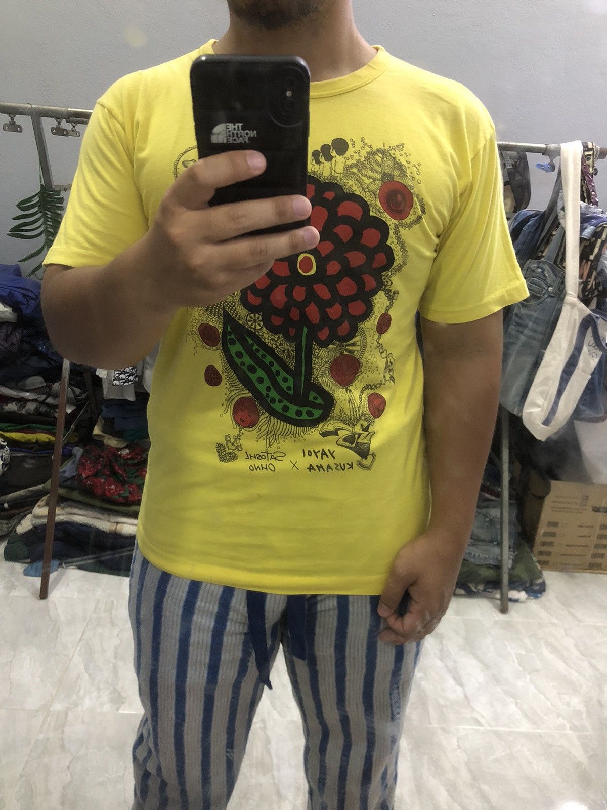 Japanese Brand × Takashi Murakami × Yayoi Kusama Vintage 24 Hours Television Yayoi Kusama Love Forever Shirt Size US S / EU 44-46 / 1 - 14 Thumbnail