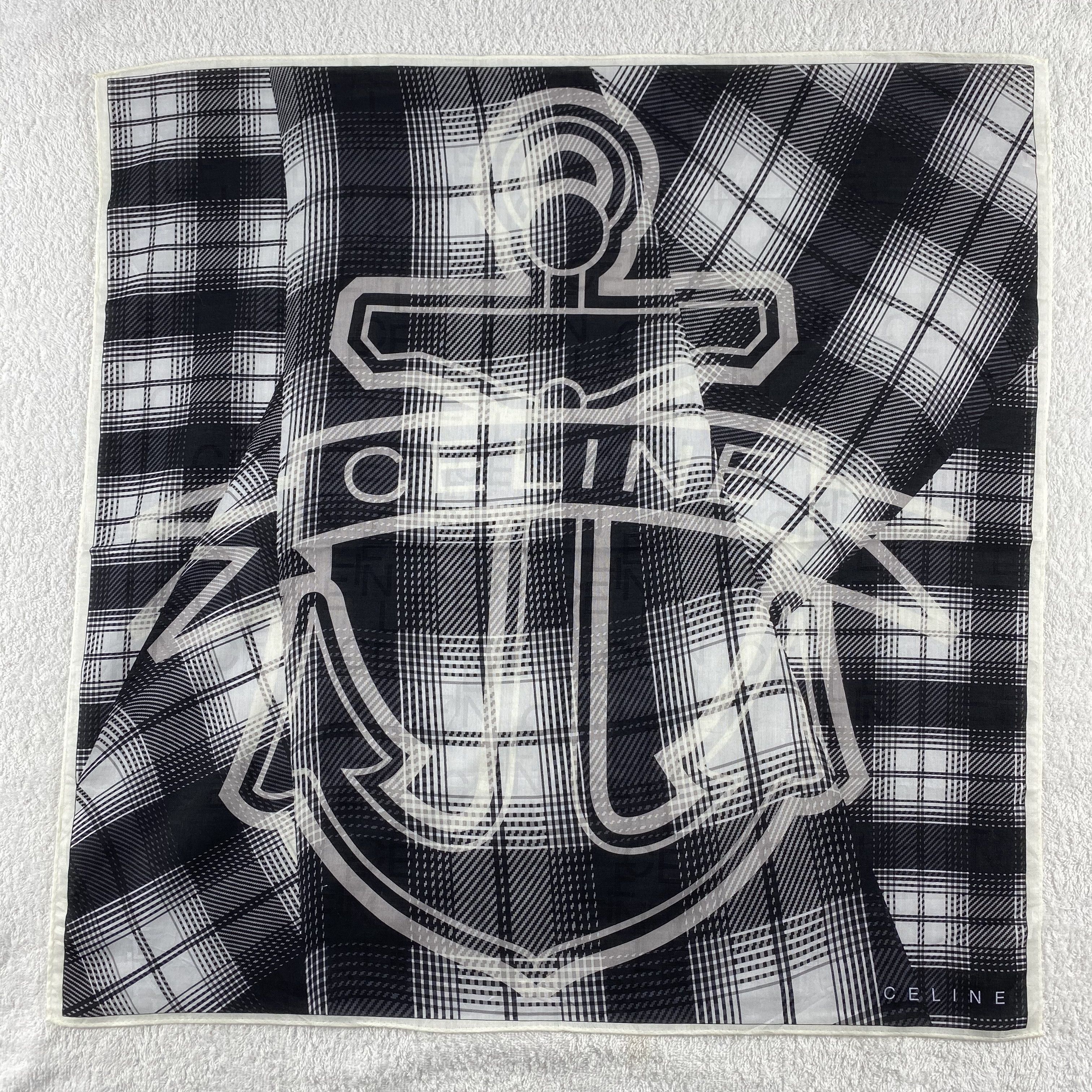 Celine × Vintage Celine Bandana/ Handkerchief / Neckerchief Size ONE SIZE - 3 Thumbnail