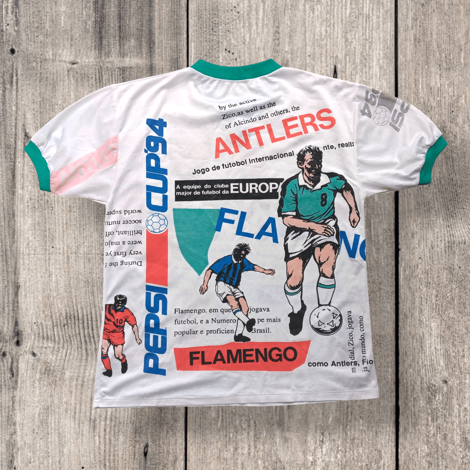 Other Vintage | 1994 Pepsi Cup | Zico | Flamengo Size US XL / EU 56 / 4 - 2 Thumbnail