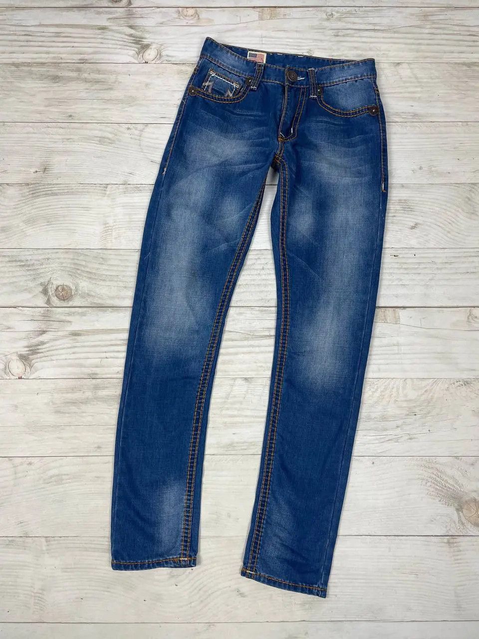 True Religion Vintage True Religion Billy Super Big T Jeans Denim Y2K Size US 30 / EU 46 - 7 Thumbnail