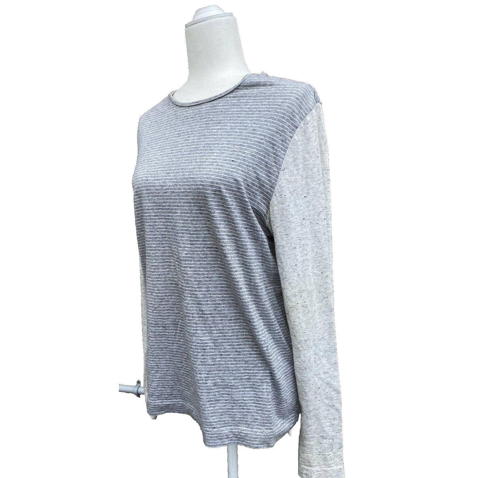 Vince Vince top cotton sweater striped size S super soft A000245 Size S / US 4 / IT 40 - 2 Thumbnail