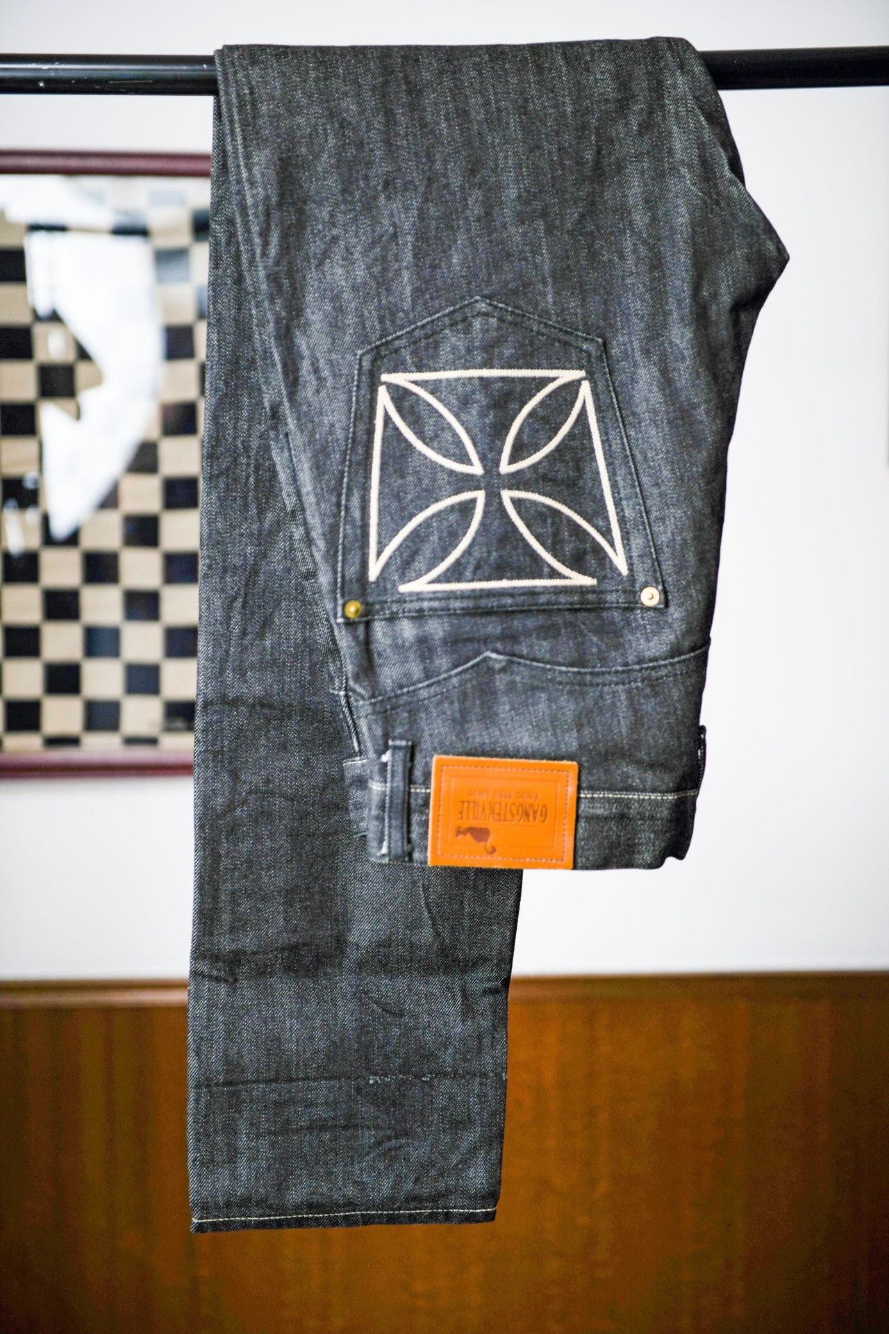 Other GANGSTERVILLE Classic Black Jeans S Size US 27 - 1 Thumbnail