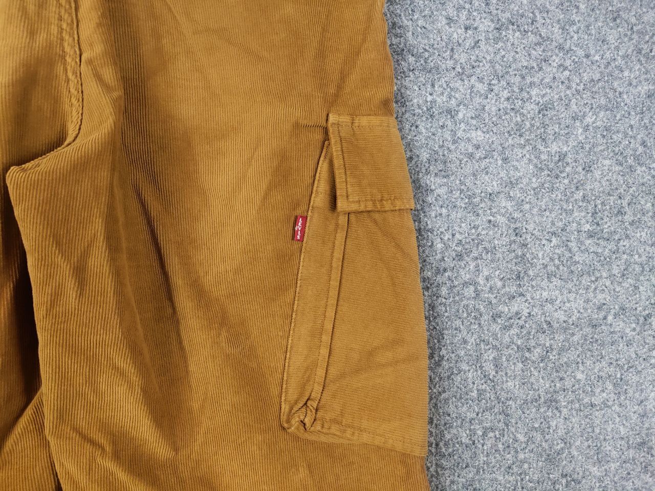 Levi's Levis xx Cargo Corduroy Trouser Brown Pants Vintage Style Size US 32 / EU 48 - 11 Thumbnail