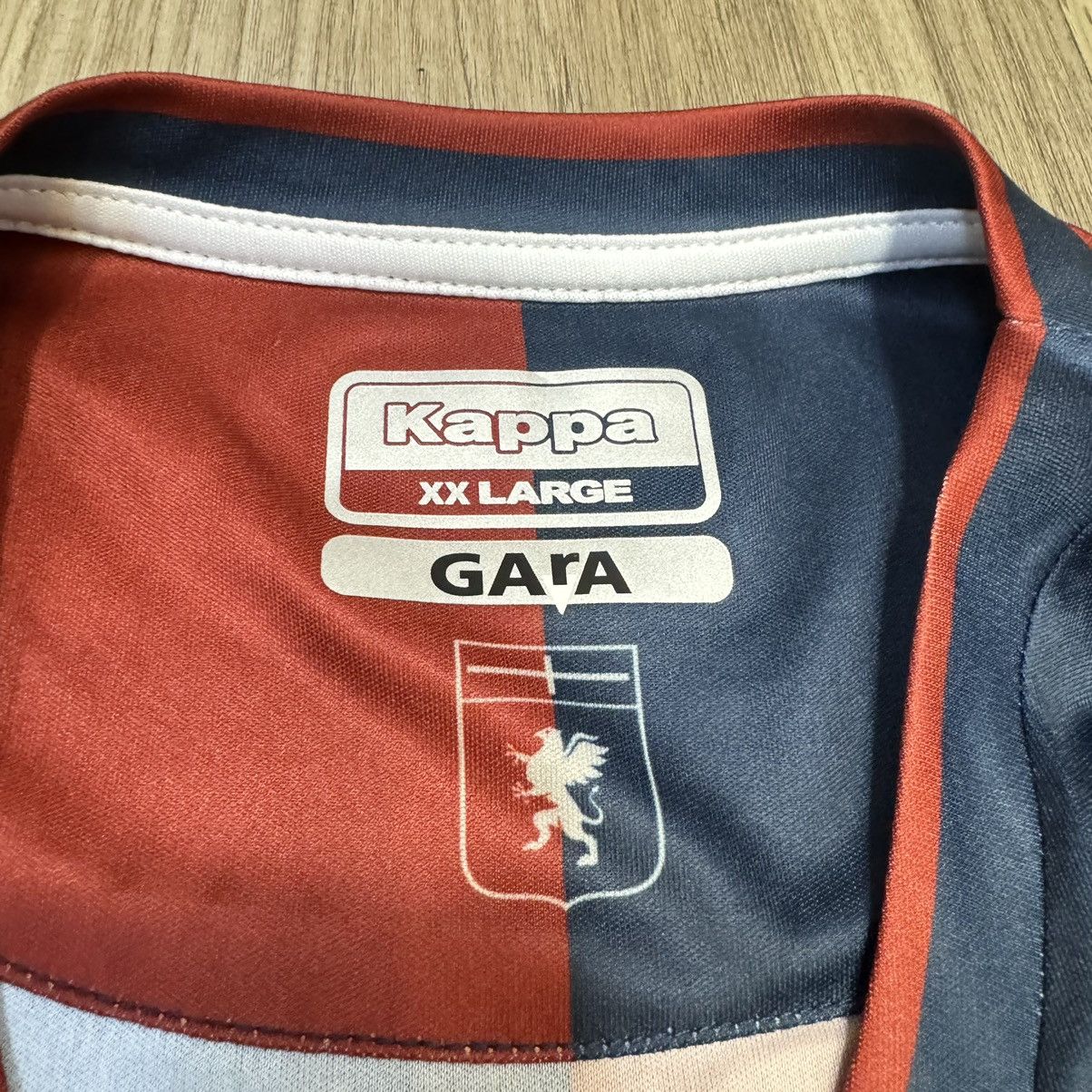 Kappa Genoa 24/25 home shirt #45 Balotelli Size US XXL / EU 58 / 5 - 6 Thumbnail