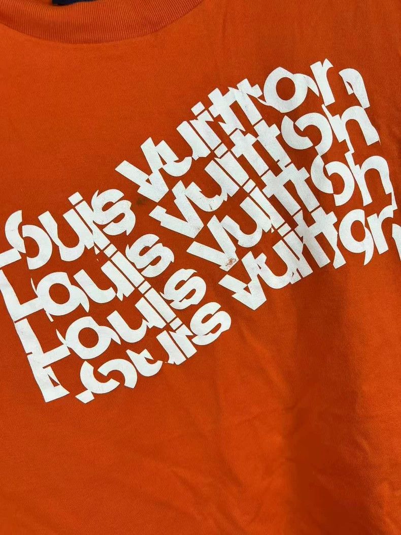 Louis Vuitton Louis Vuitton size 4l Orange bullet-screen LOGO knitted sho Size US M / EU 48-50 / 2 - 3 Thumbnail