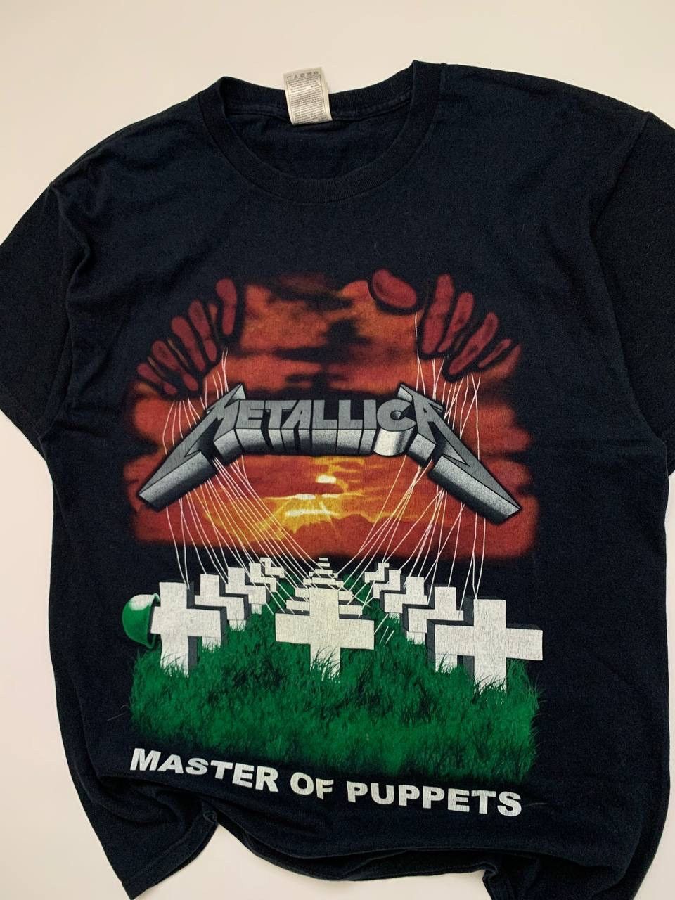 Band Tees × Metallica × Vintage Metallica Master Of Puppets Graphic Band Tee Size US L / EU 52-54 / 3 - 3 Thumbnail