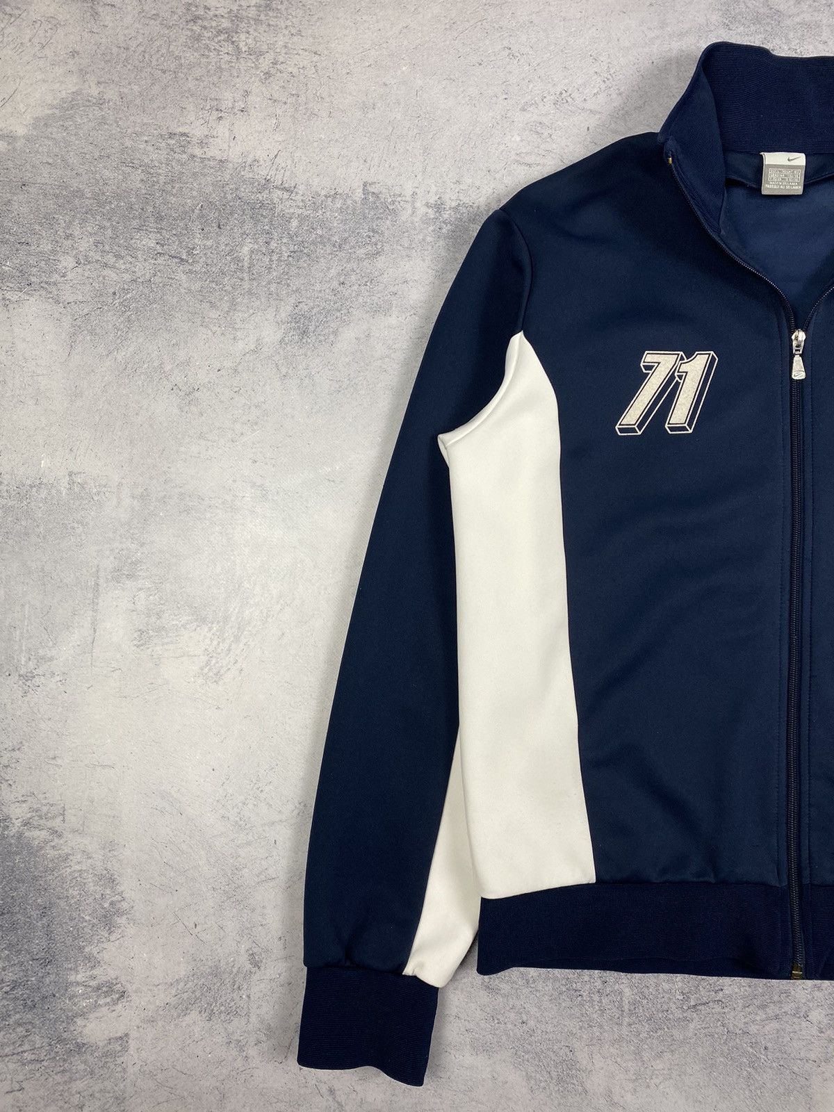 Nike Vintage Nike Athletic Track Jacket Full Zip Up Y2K Workout Size US L / EU 52-54 / 3 - 2 Thumbnail