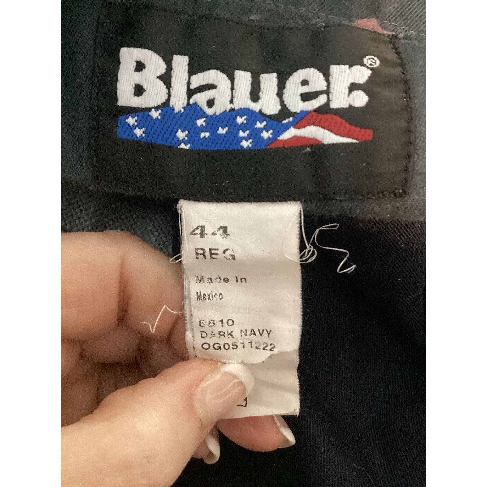 & Other Stories Blauer Dark Navy Men Uniform Pants Size 44Reg Size US 44 / EU 60 - 12 Thumbnail