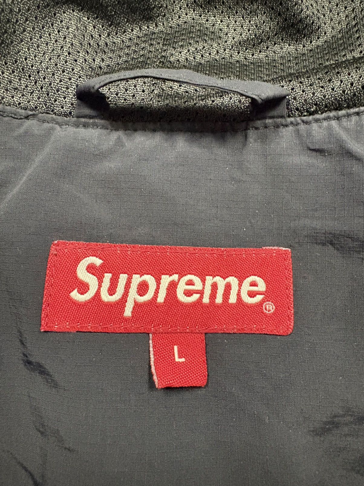 Supreme Supreme AW24 Digital Logo Track Zip Jacket Black Size L Y2K Size US L / EU 52-54 / 3 - 14 Thumbnail