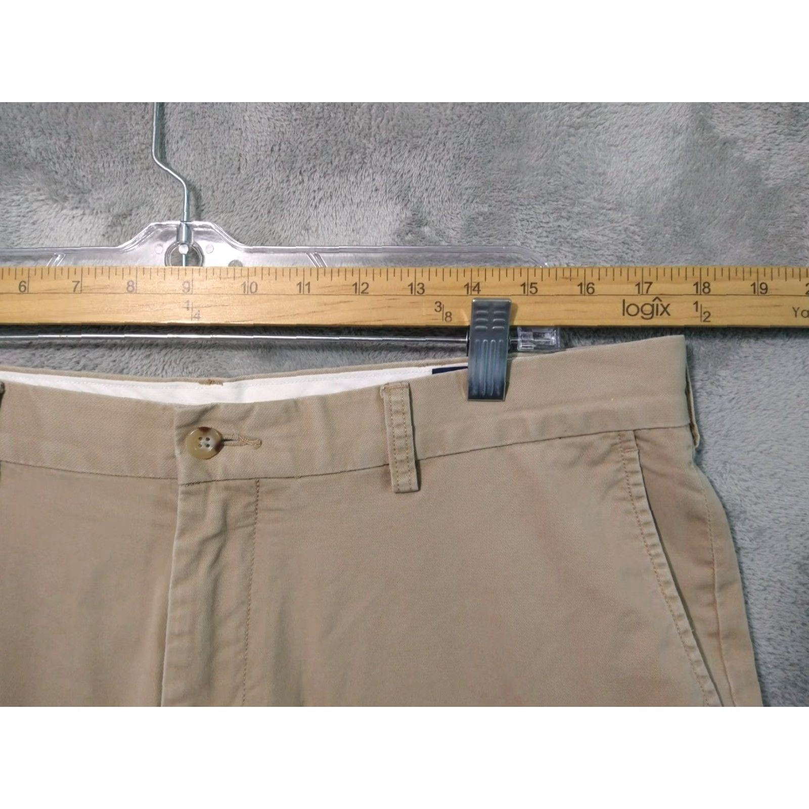 Polo Ralph Lauren Polo Ralph Lauren Pants Mens 36x32 Beige Chino Stretch Classic Fit Flat Front N/A Size US M / EU 48-50 / 2 - 3 Thumbnail