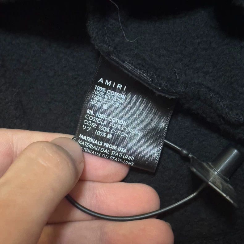 Amiri Amiri 18FW Portrait Letter Wormhole Destroying Sweatshirt 2 Size US XS / EU 42 / 0 - 4 Thumbnail