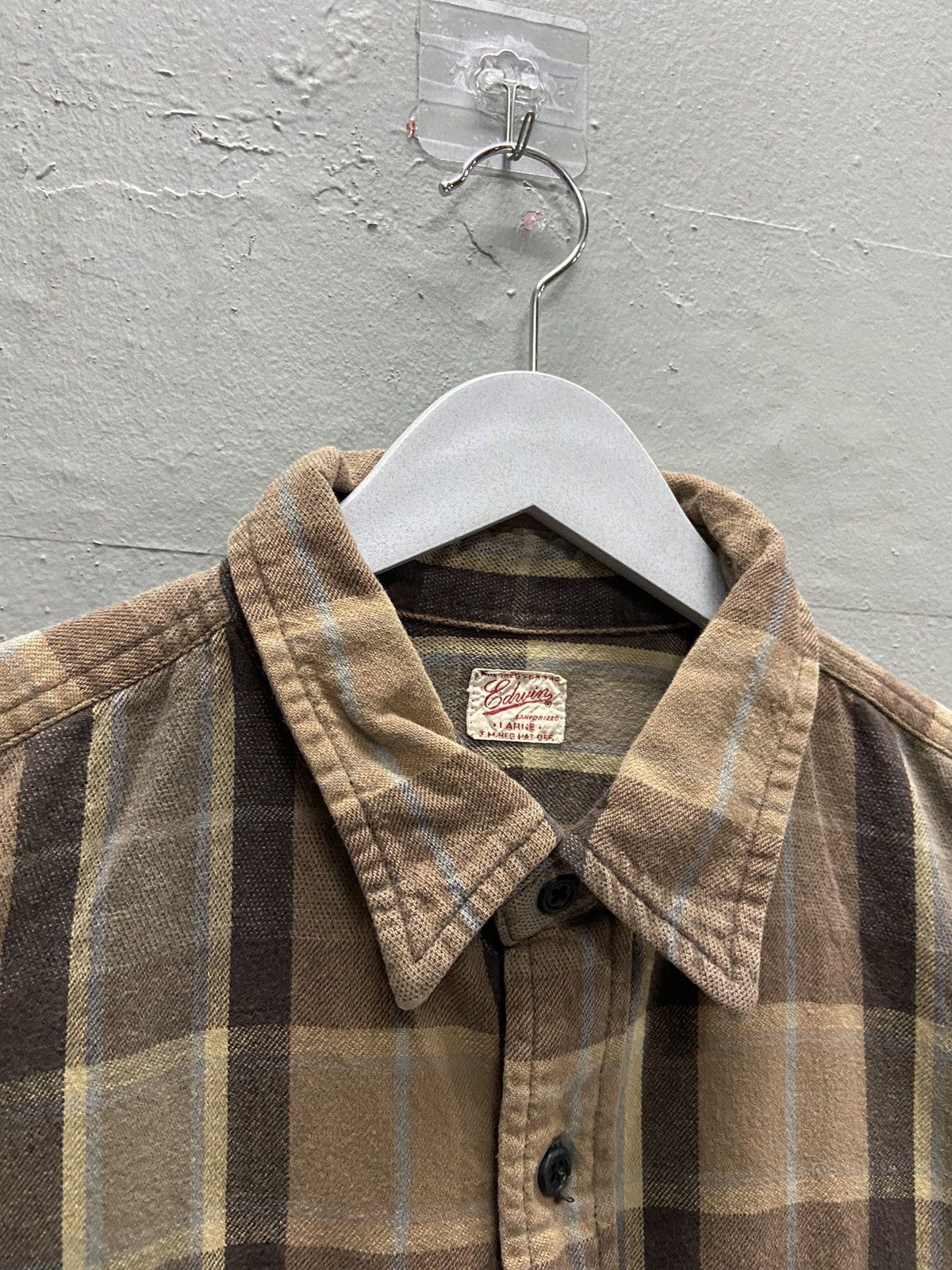 Edwin VINTAGE EDWIN DOUBLE POCKET PLAID FLANNEL Size US L / EU 52-54 / 3 - 5 Thumbnail